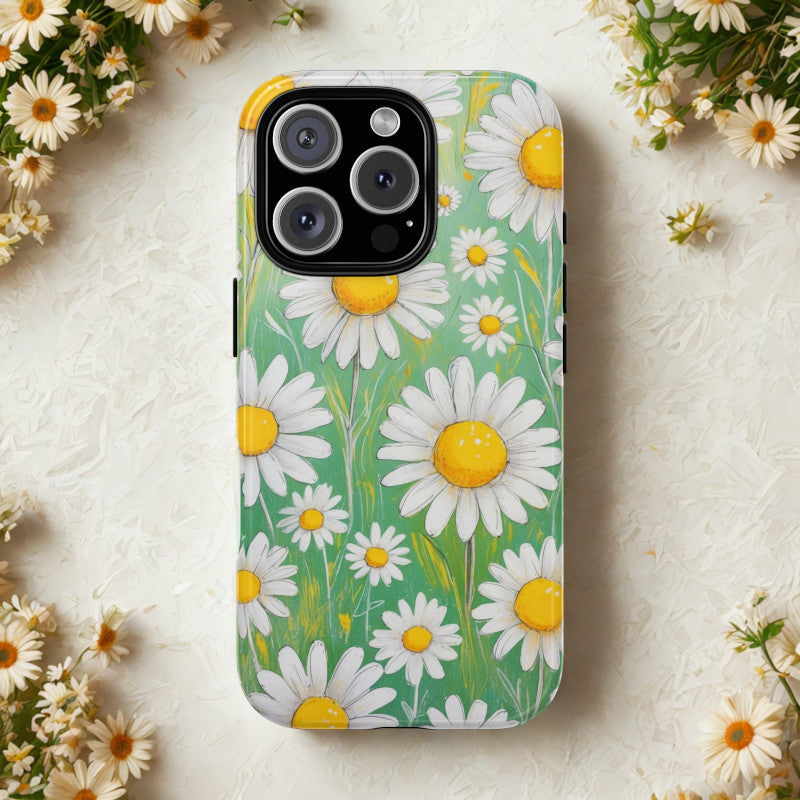 Eternal Daisy - floral mobile phone cases