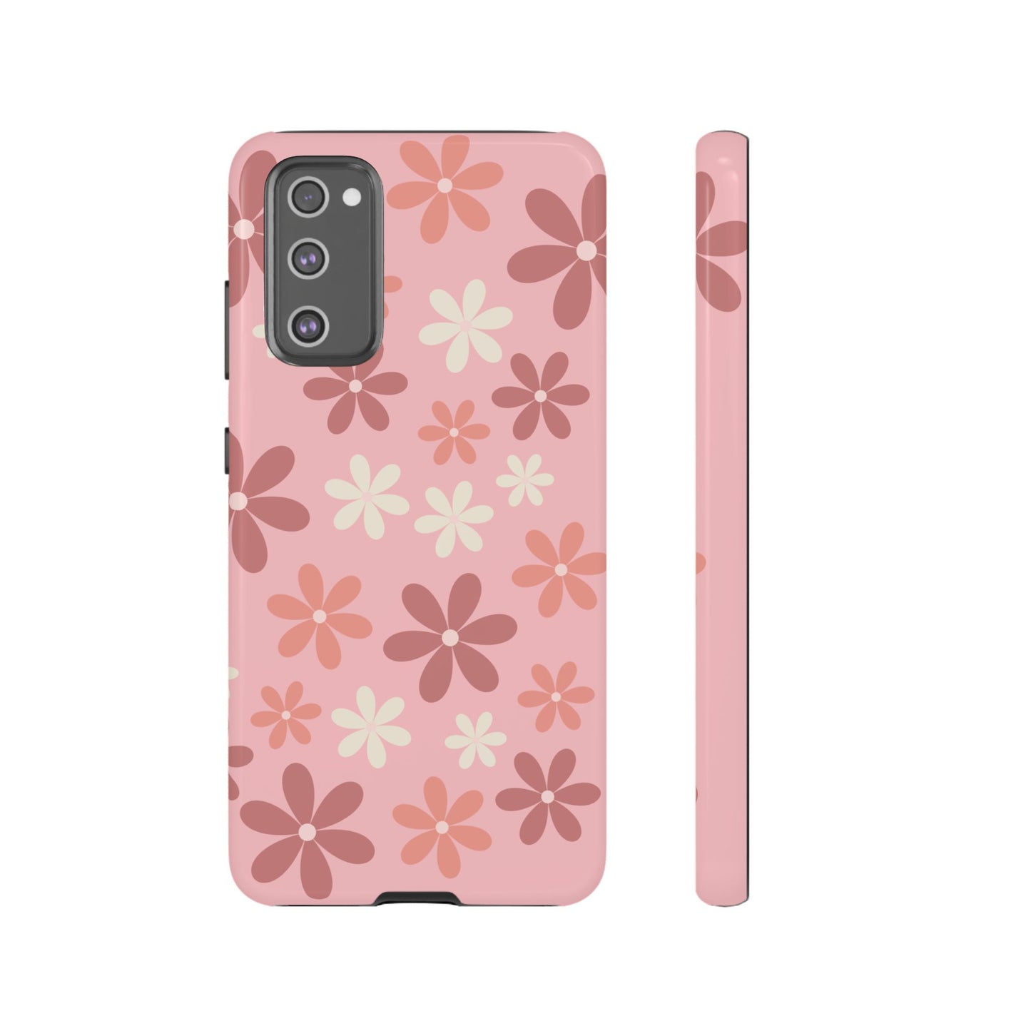 'Pink Floral Pattern' Phone Case