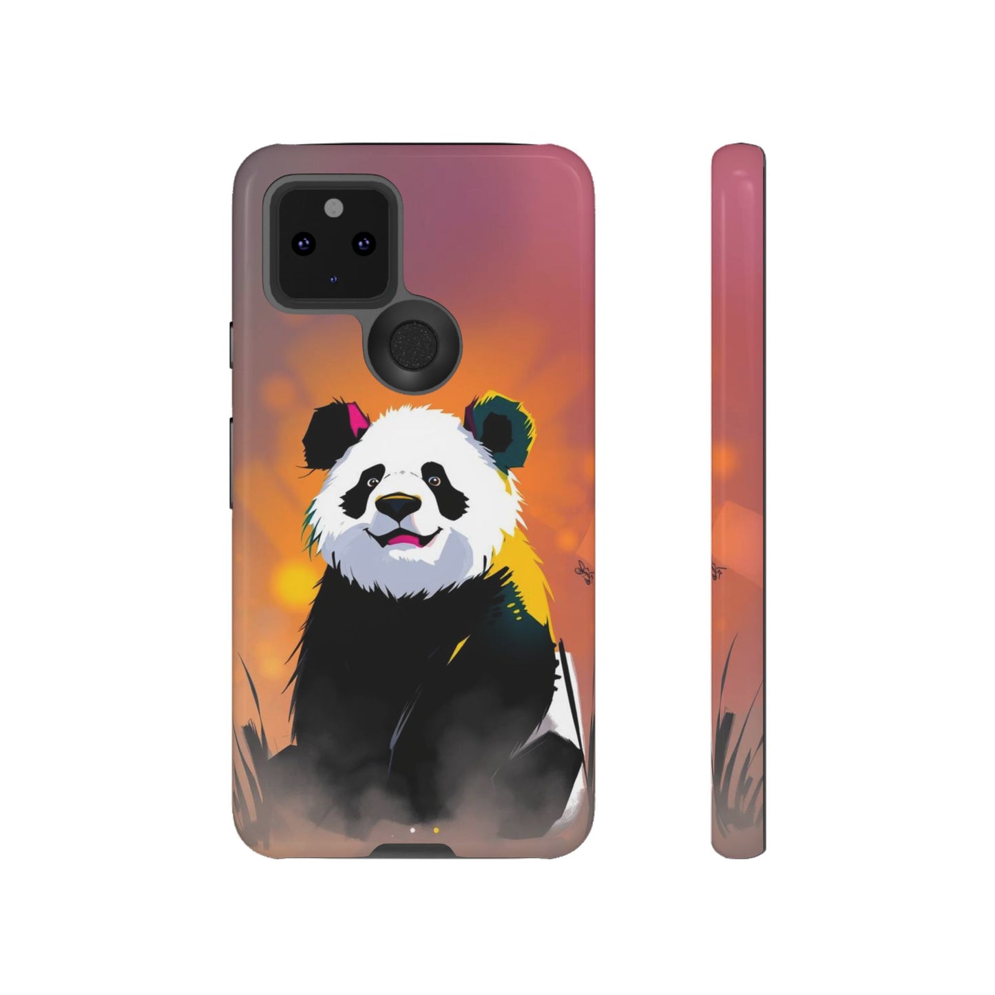 Pop Art Panda Design Phone Case