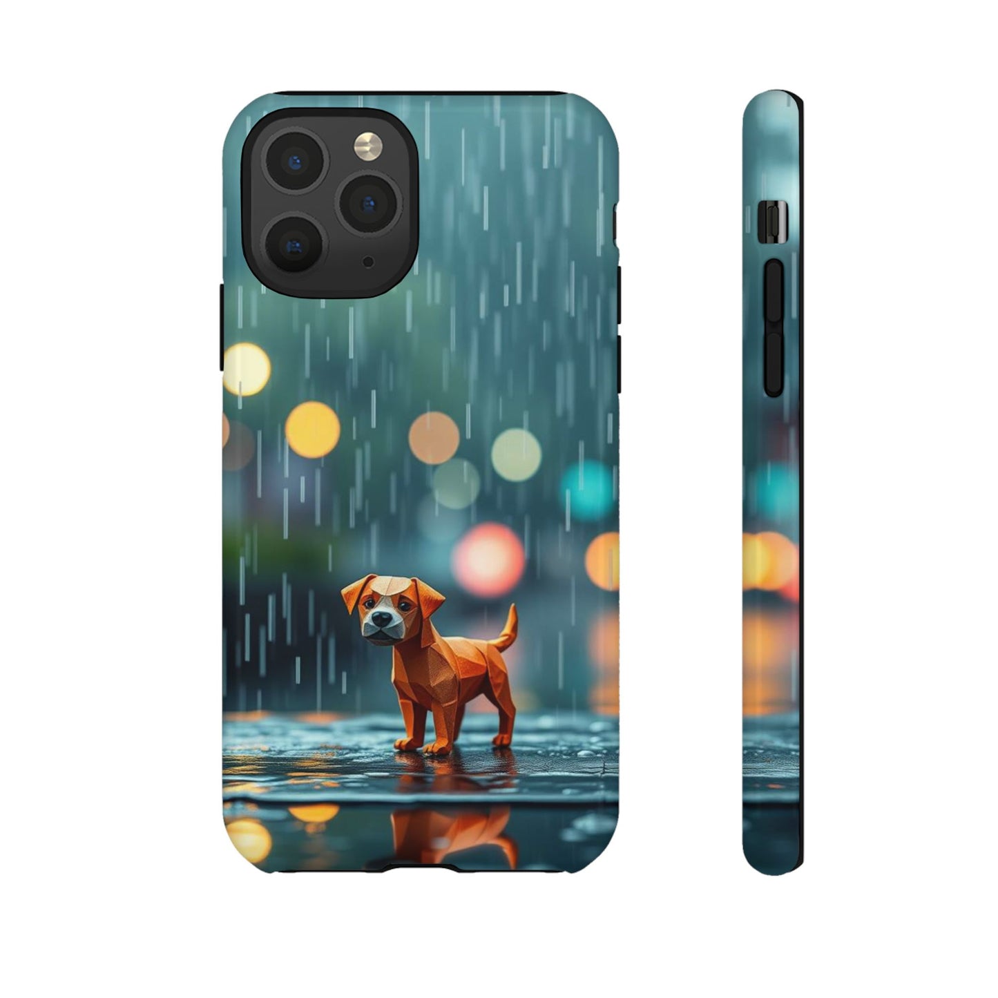Origami 'Soggy Dog' Design Phone Case