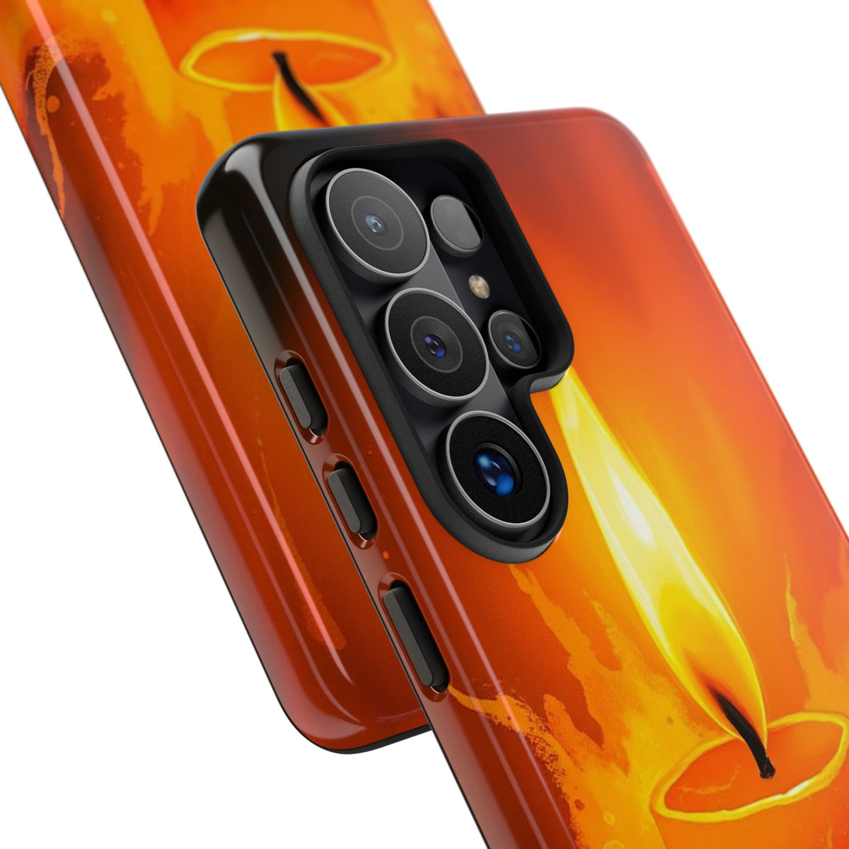 Red Candle Phone Case - Multicolor Phone Case