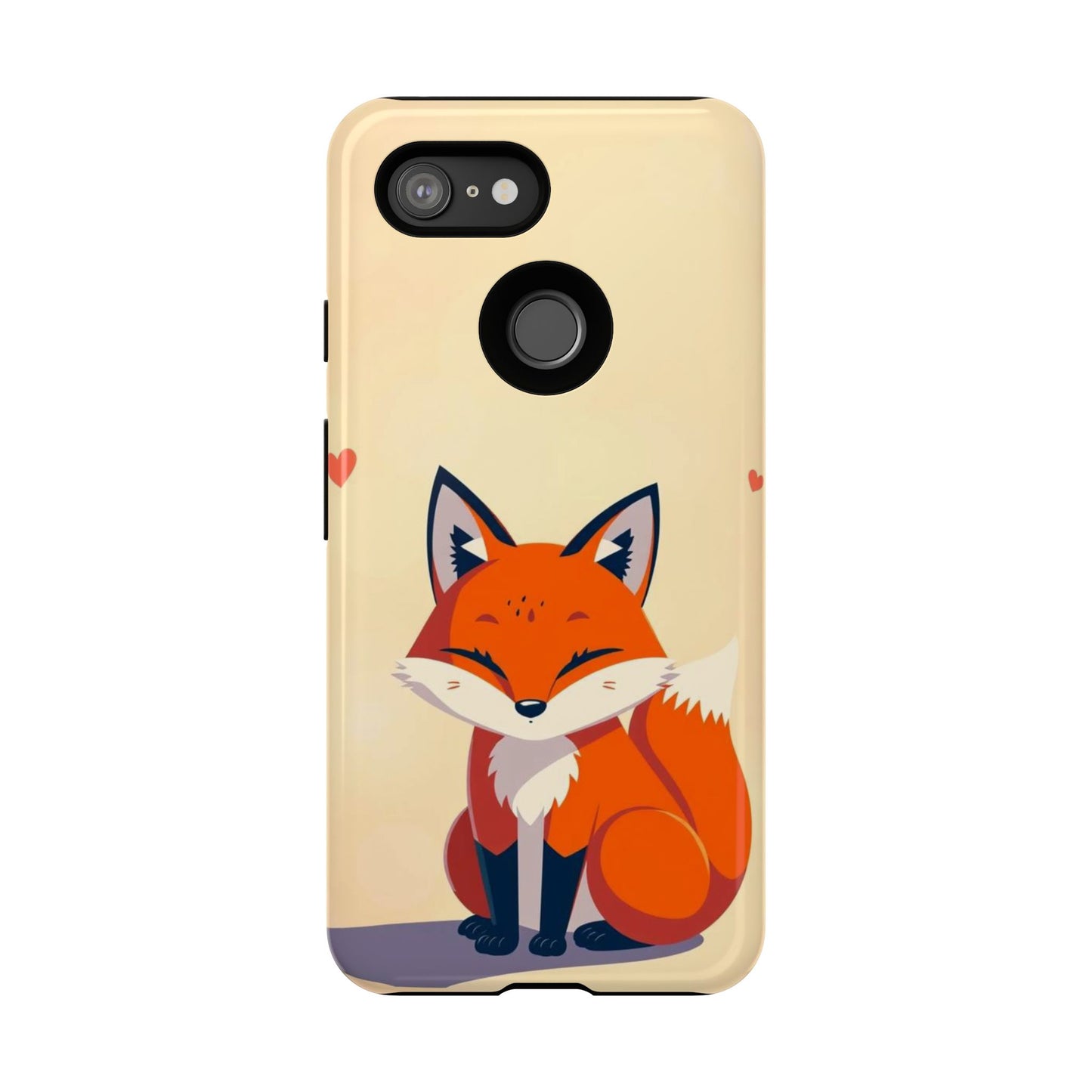 Cute Fox Design Phone Case