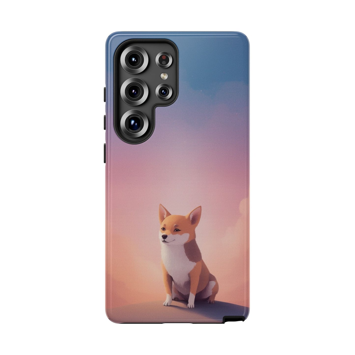 Cute Dog & Cloud Design "Good Doggo" Phone Case