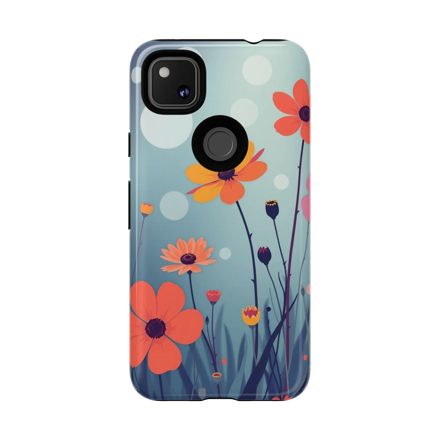 Vibrant Wildflowers Design Phone Case