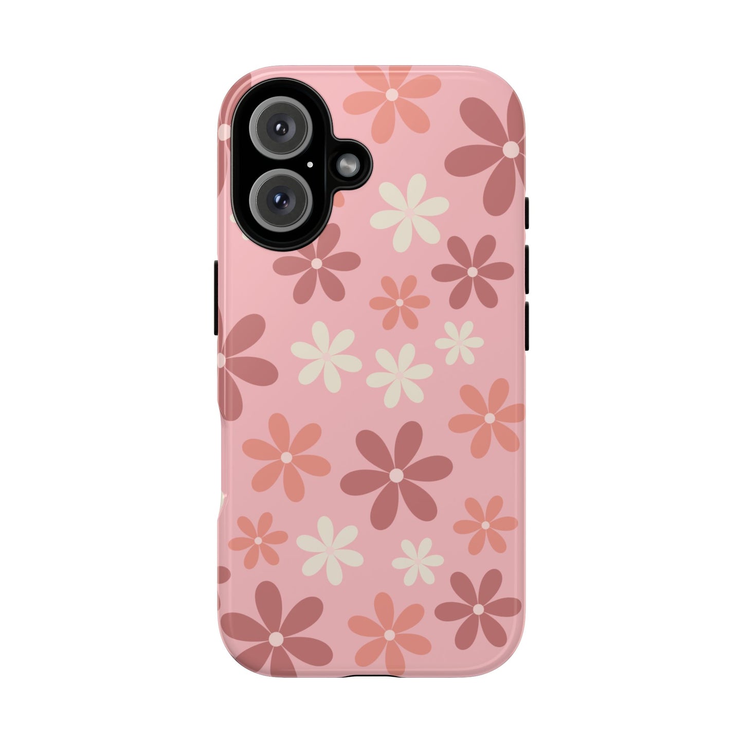 'Pink Floral Pattern' Phone Case