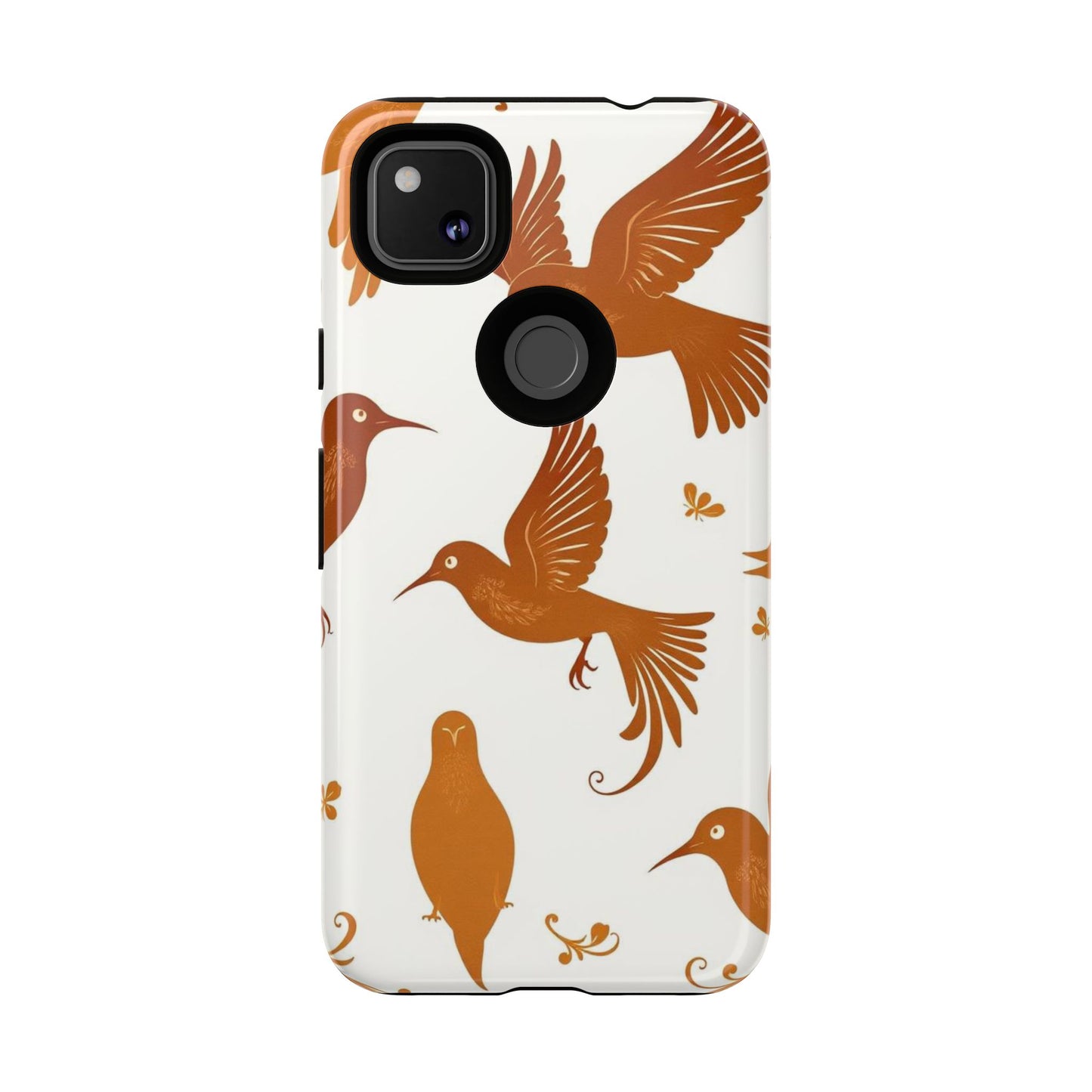 Abstract Bird Pattern Phone Case