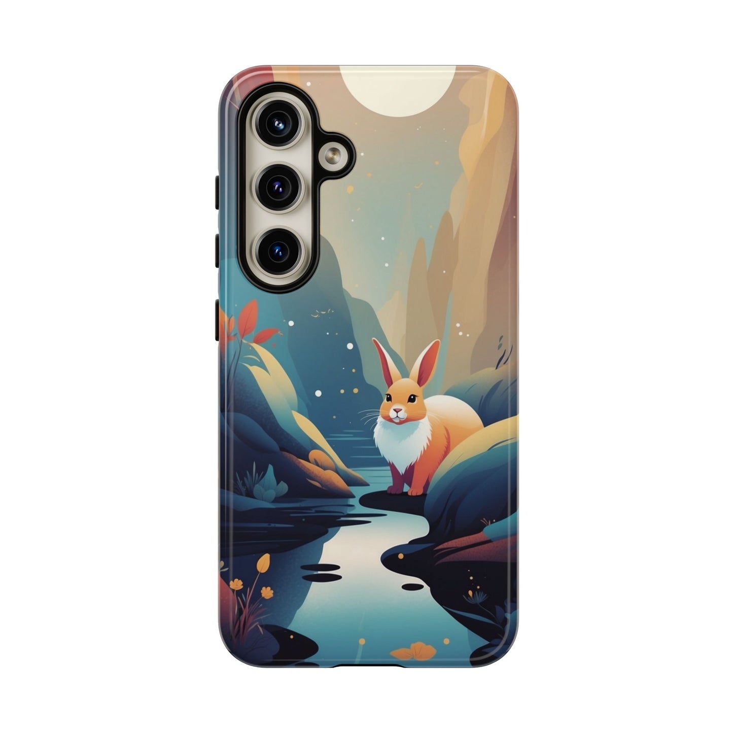 Stylised Rabbit Design Phone Case