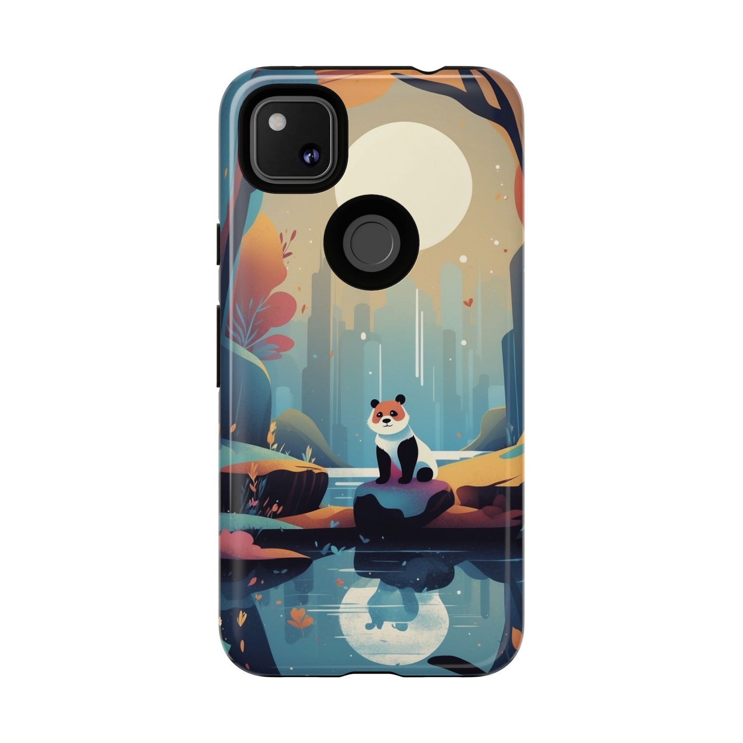 Stylised Panda Design Phone Case