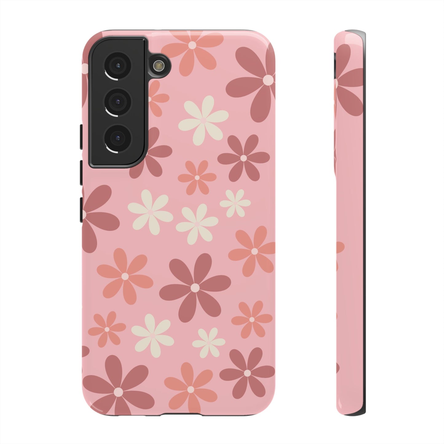 'Pink Floral Pattern' Phone Case