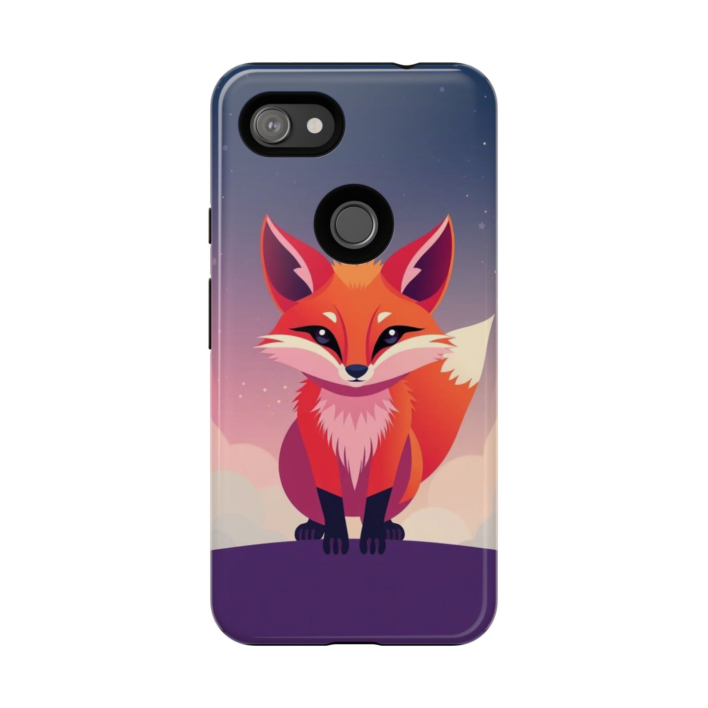 Pop Art Fox Design Phone Case