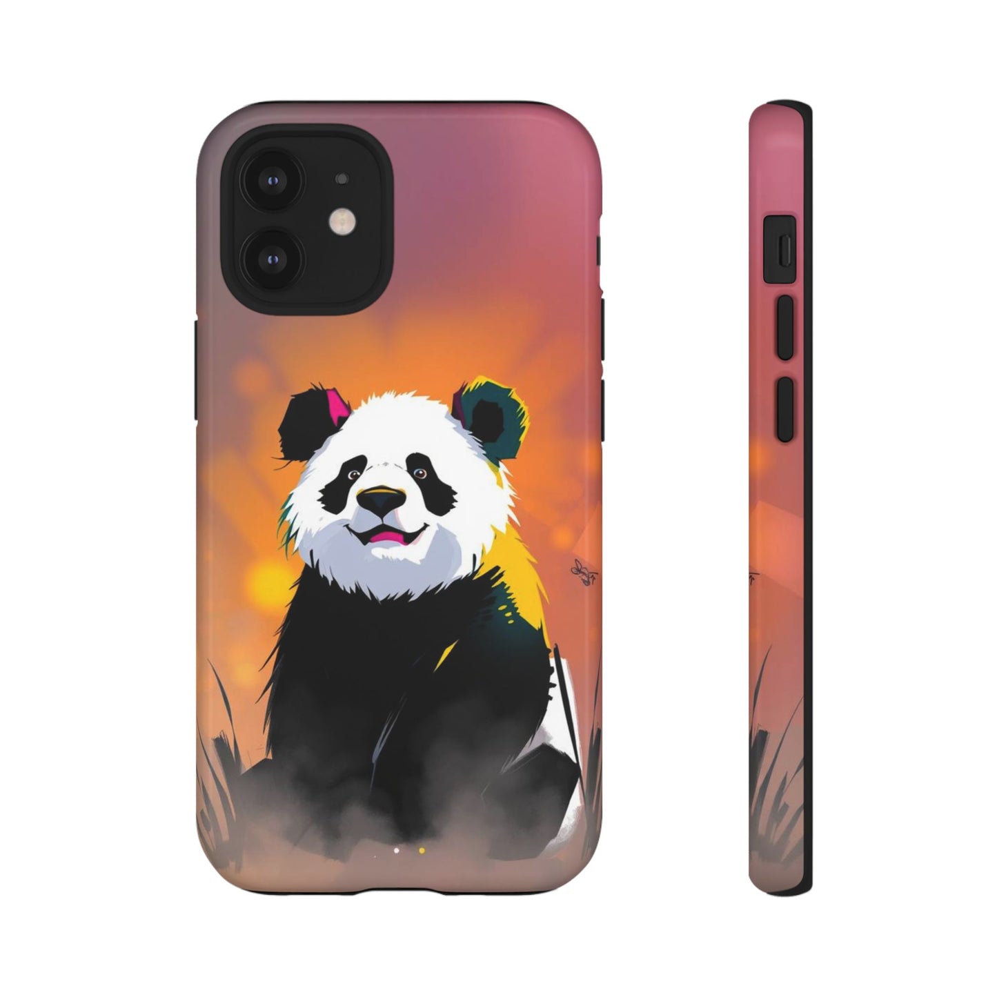 Pop Art Panda Design Phone Case