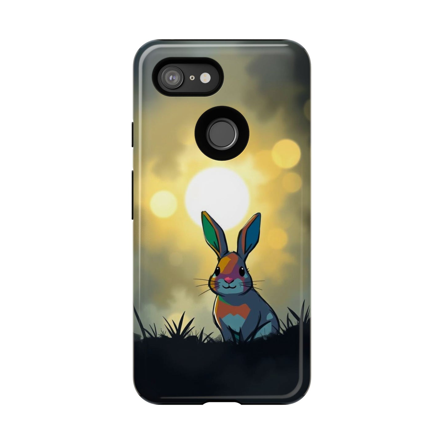 Gothic Rabbit Moody Design Phone Case