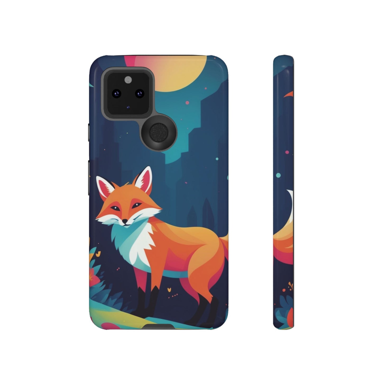 Stylised Fox Design Phone Case