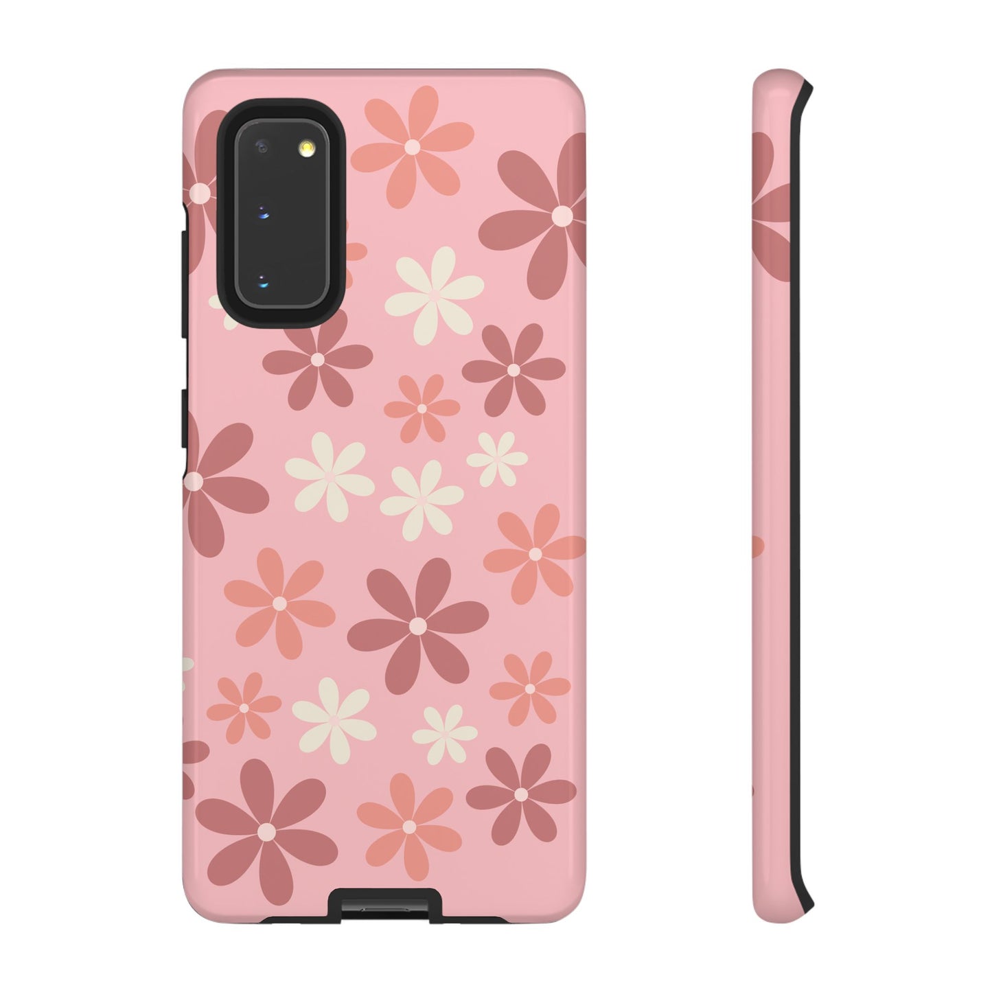 'Pink Floral Pattern' Phone Case