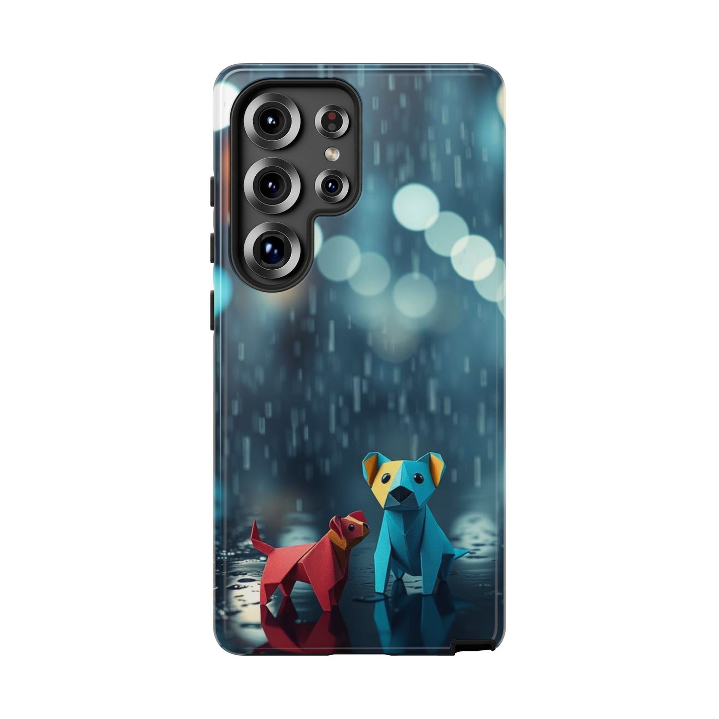Origami 'Wee Pals' Design Phone Case