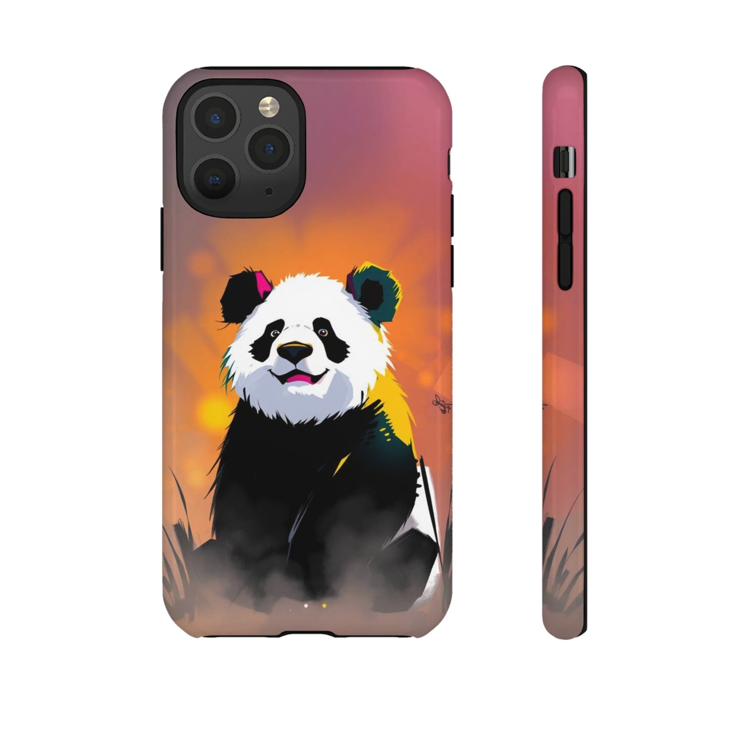 Pop Art Panda Design Phone Case