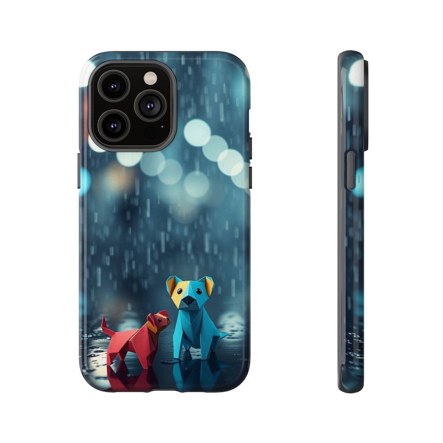 Origami 'Wee Pals' Design Phone Case