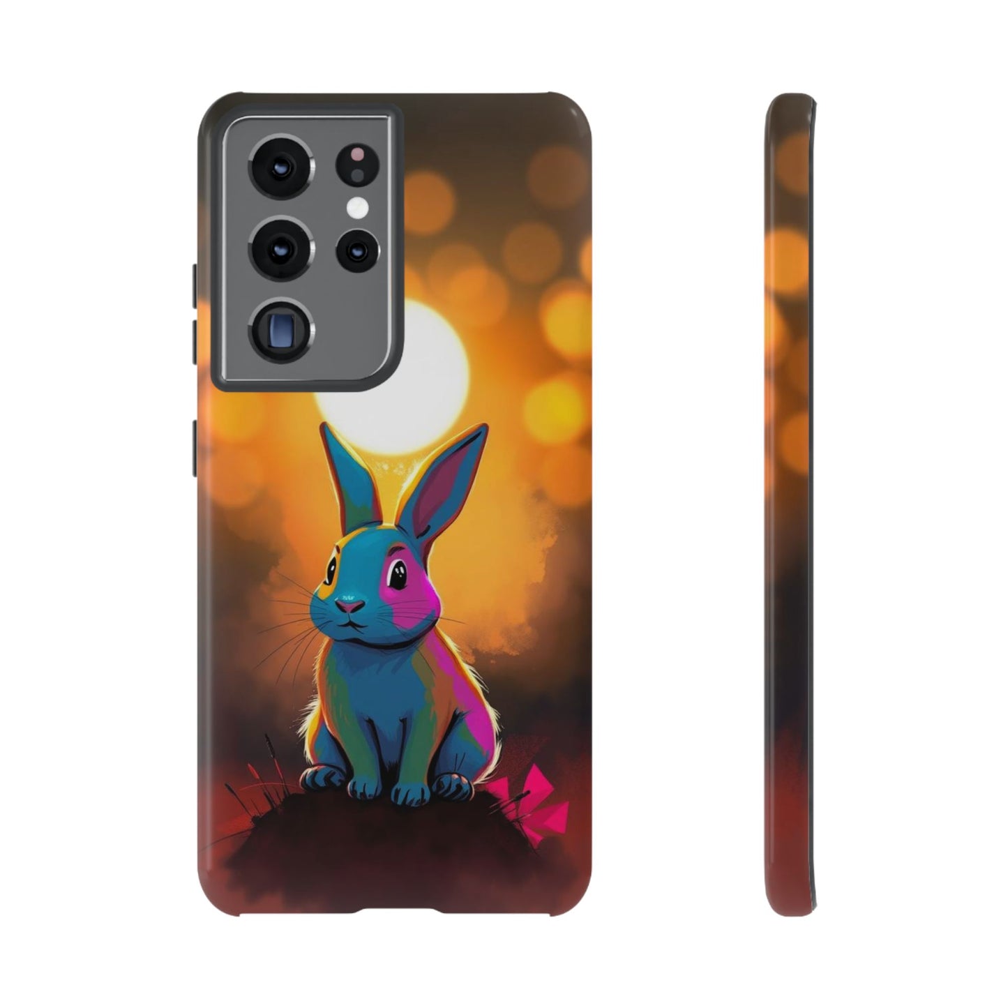 Pop Art Rabbit Design Phone Case