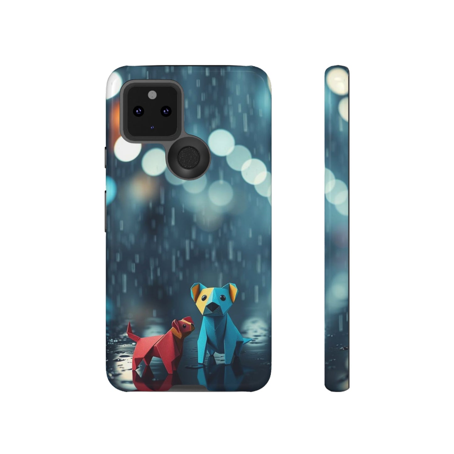 Origami 'Wee Pals' Design Phone Case