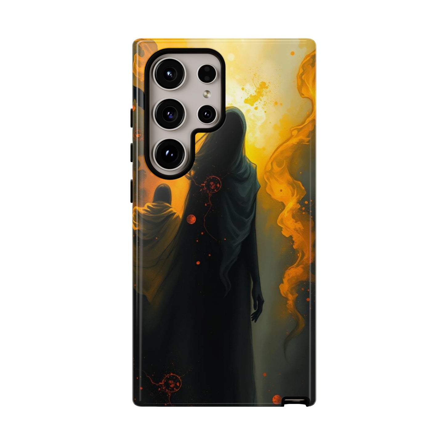 Acrylic Gothic Myterious Figures Phone Case