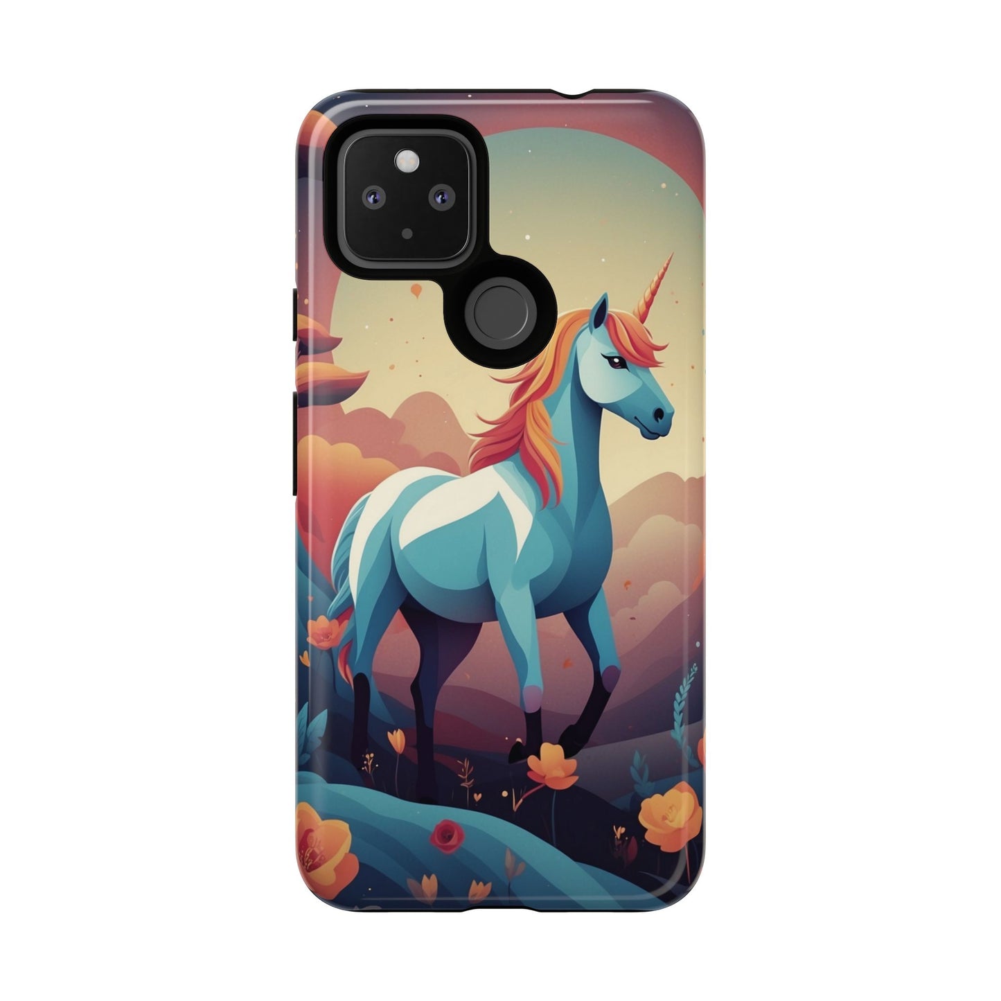 Stylised Unicorn Design Phone Case