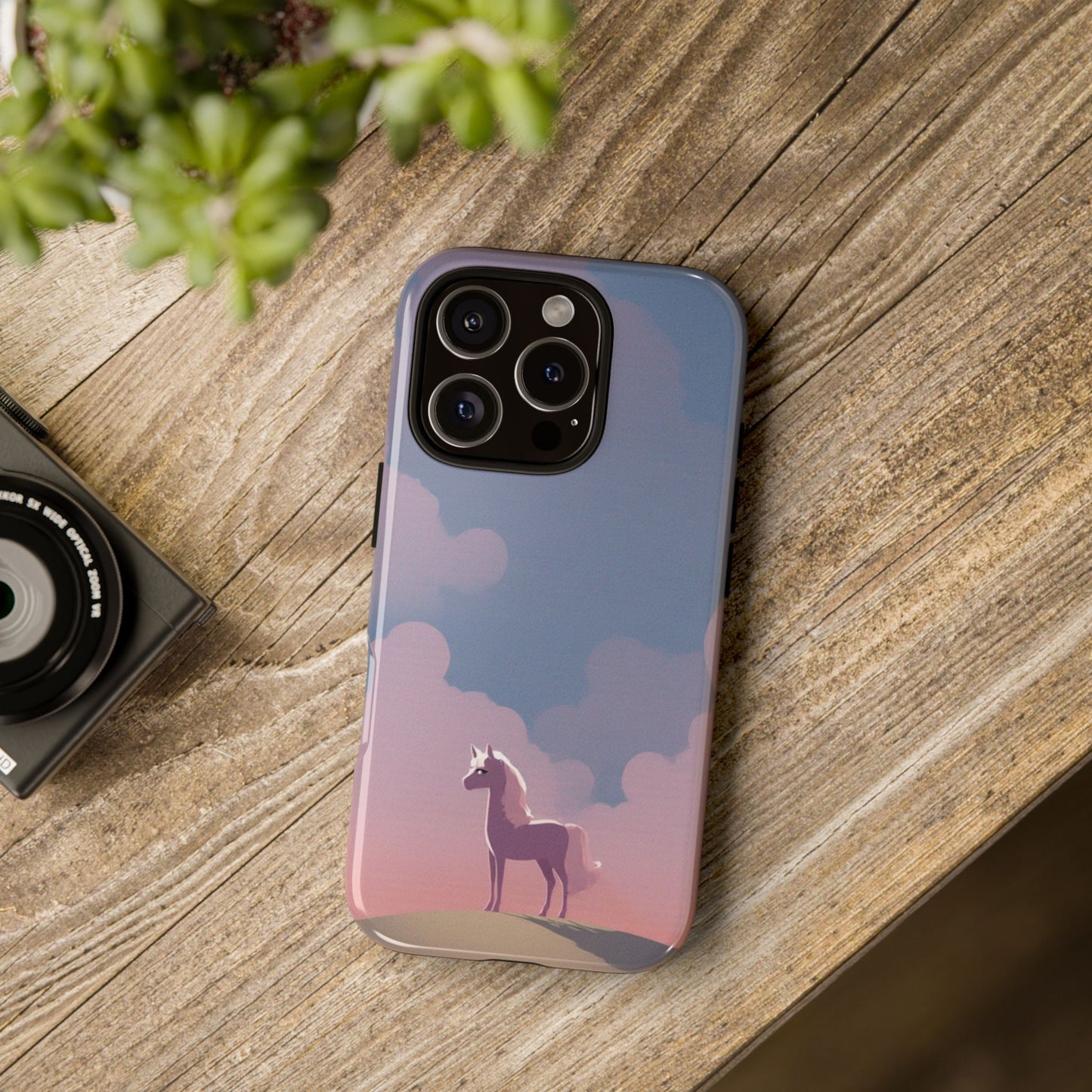 Pony & Cloud Design Phone Case