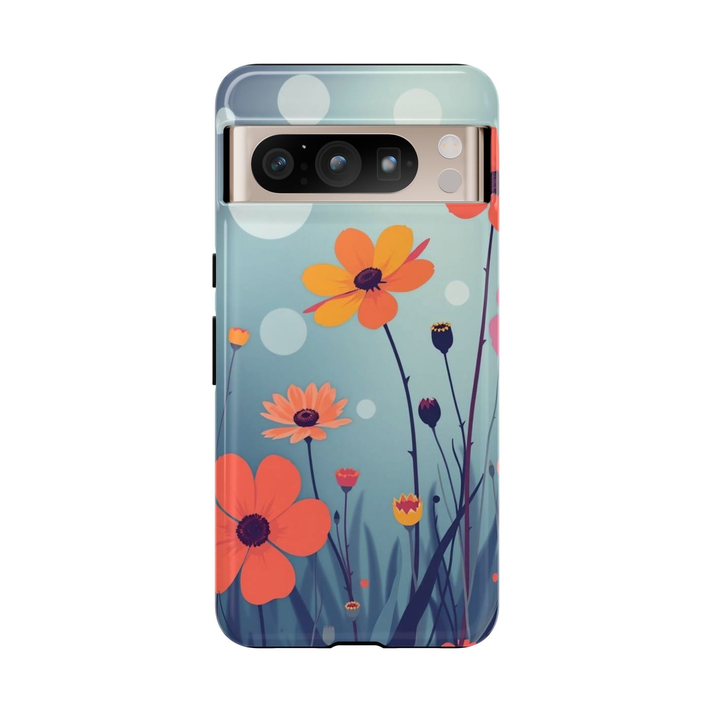 Vibrant Wildflowers Design Phone Case