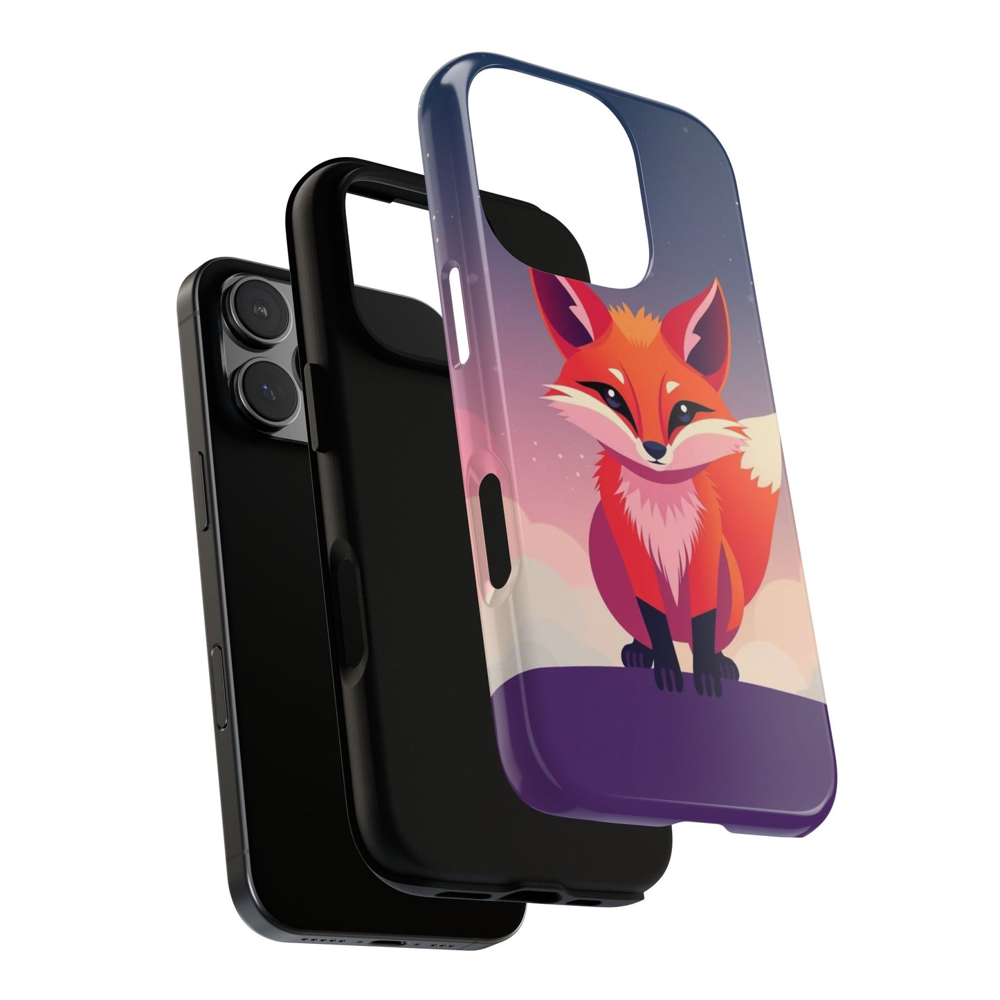 Pop Art Fox Design Phone Case