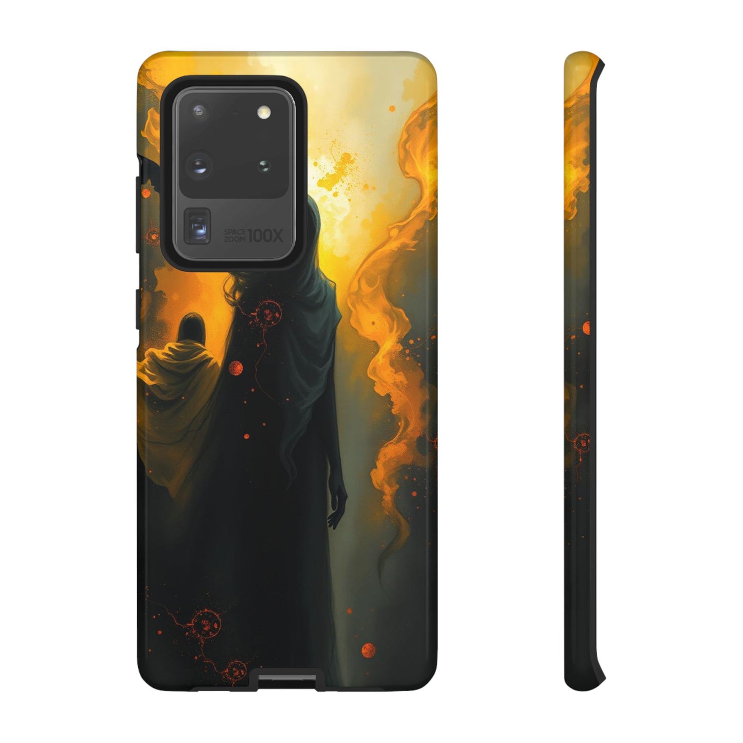 Acrylic Gothic Myterious Figures Phone Case