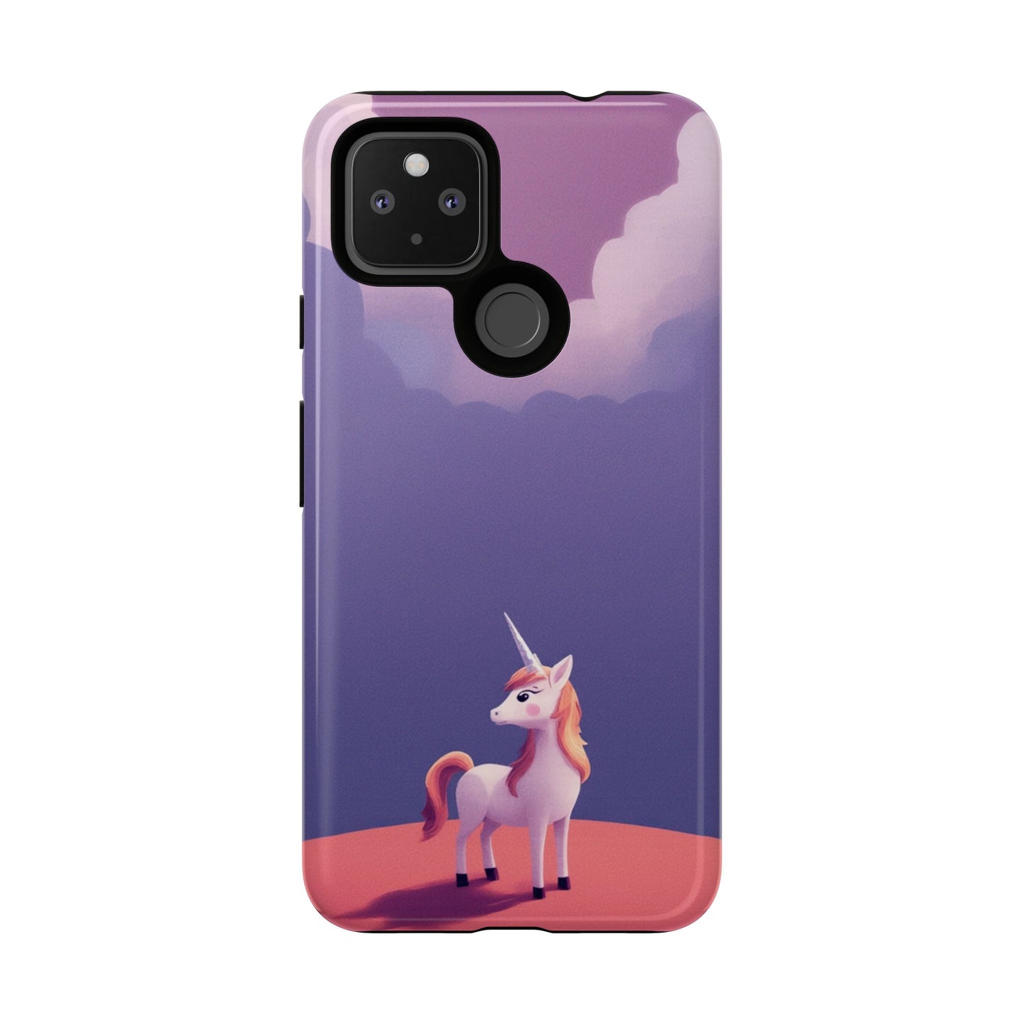 Cute Unicorn & Cloud Design Phone Case
