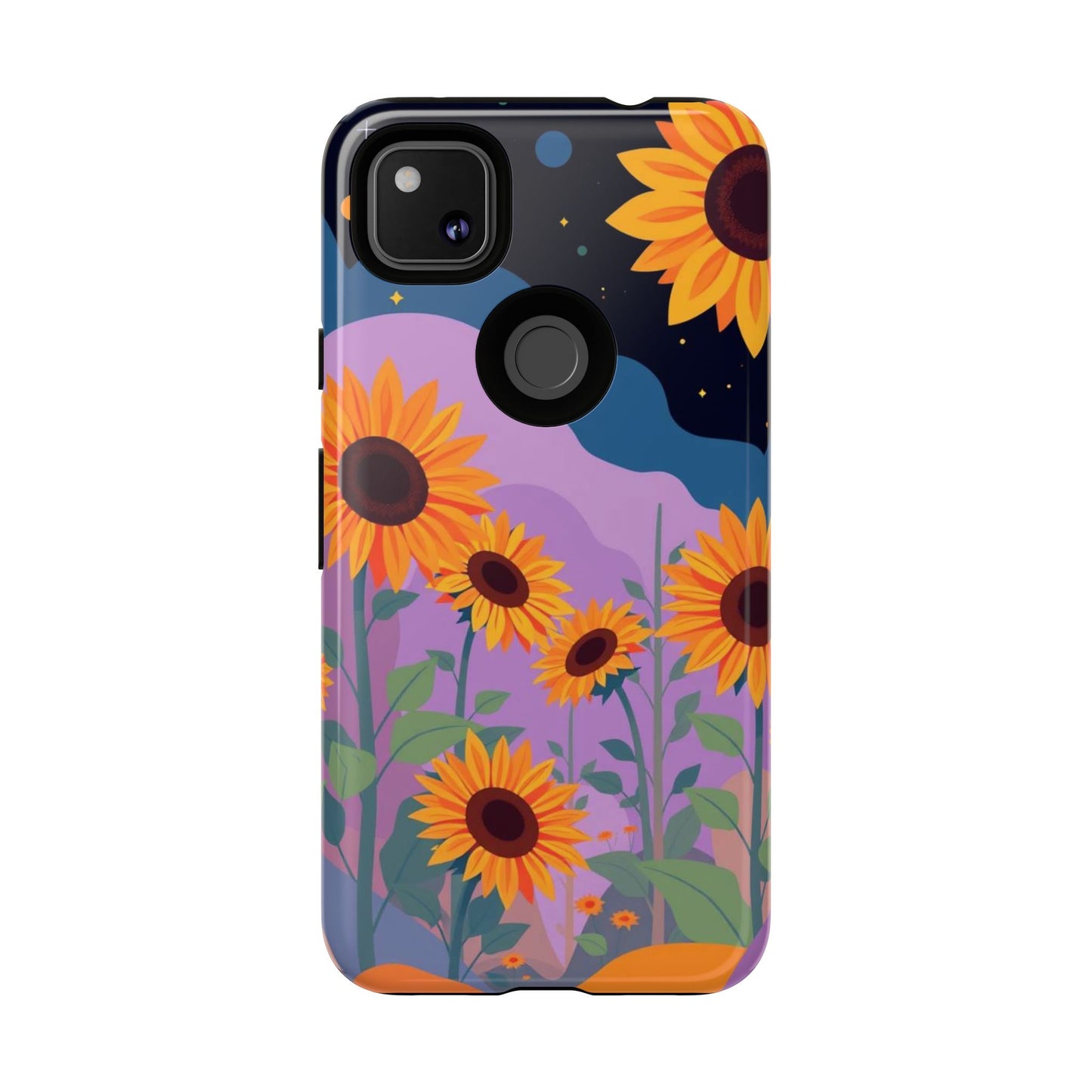 Surreal Sunflower Design Phone Case
