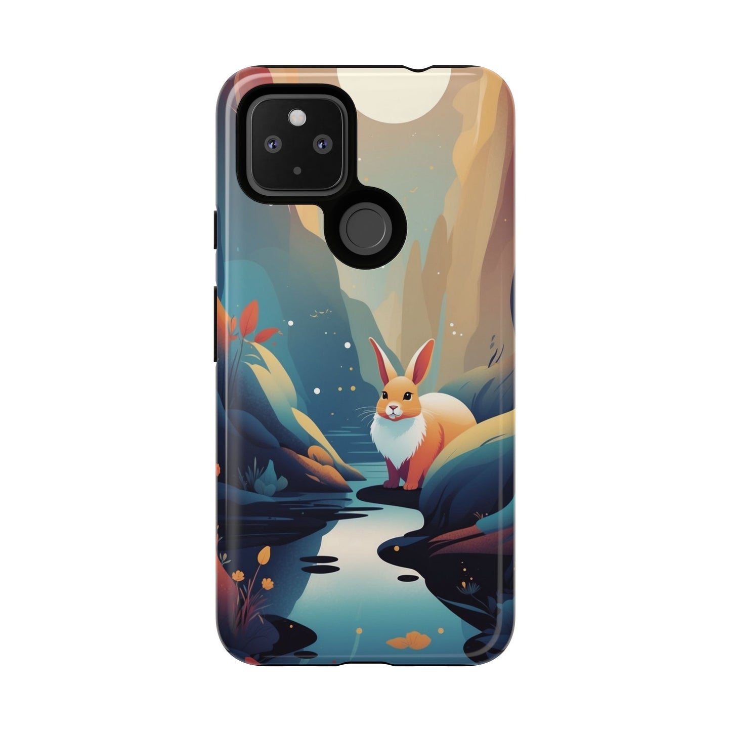 Stylised Rabbit Design Phone Case