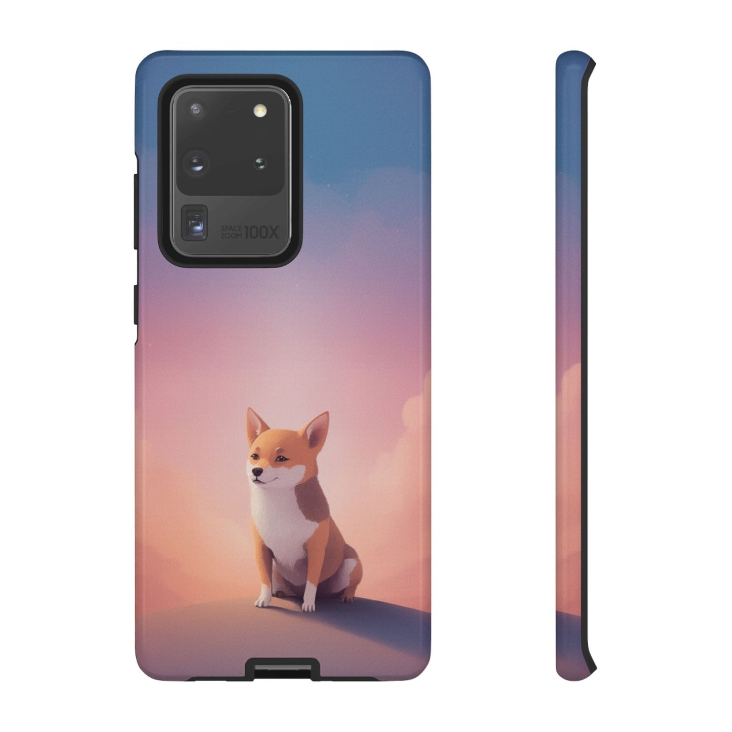 Cute Dog & Cloud Design "Good Doggo" Phone Case