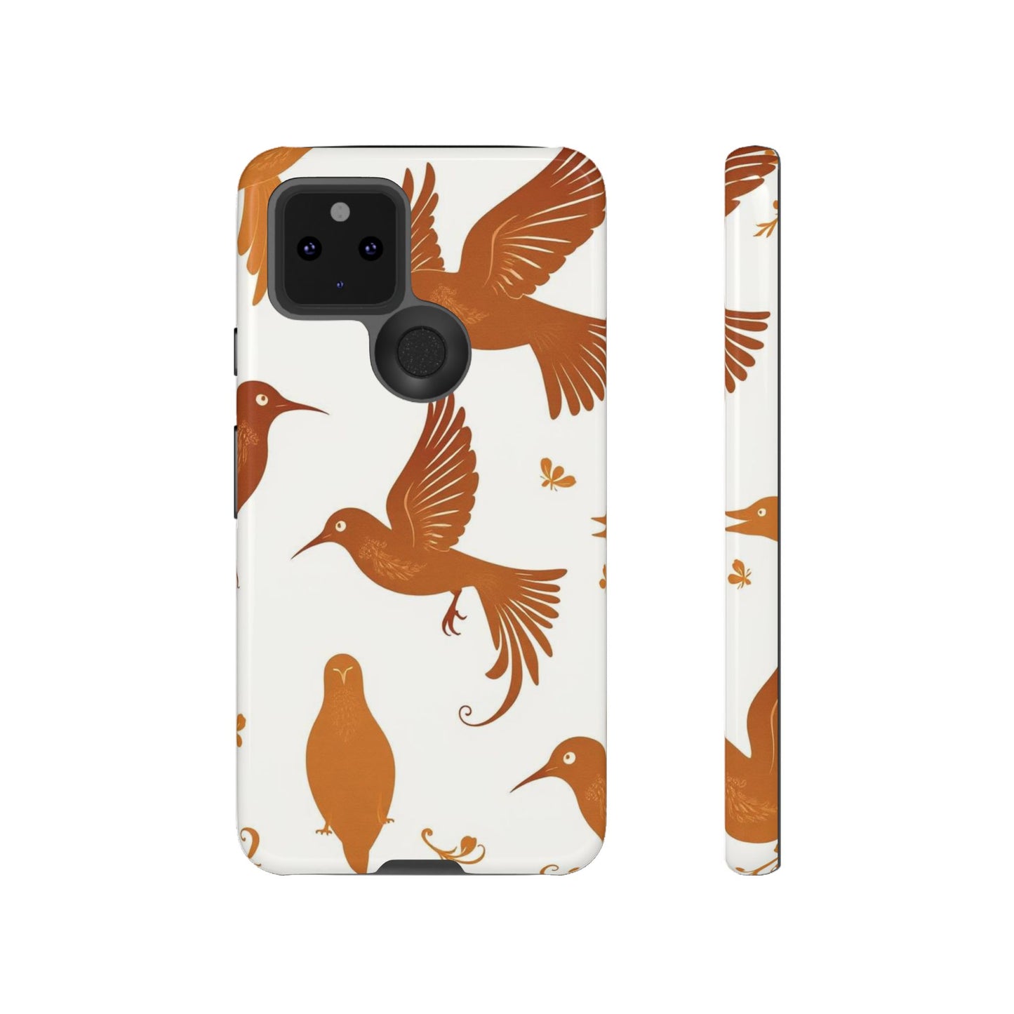 Abstract Bird Pattern Phone Case