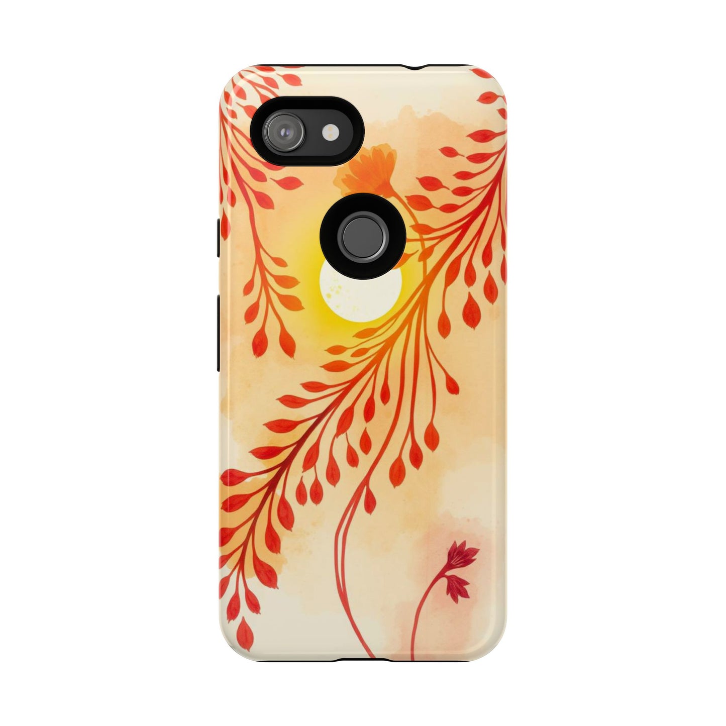 Boho Chic Watercolour Sunset Design Phone Case