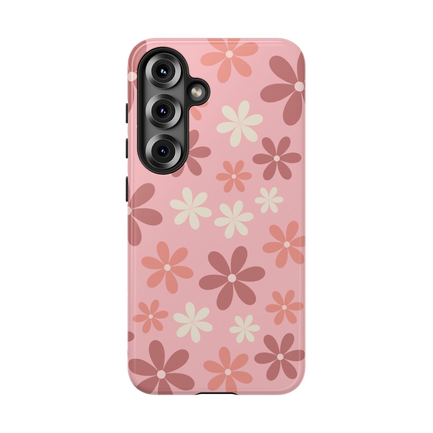 'Pink Floral Pattern' Phone Case