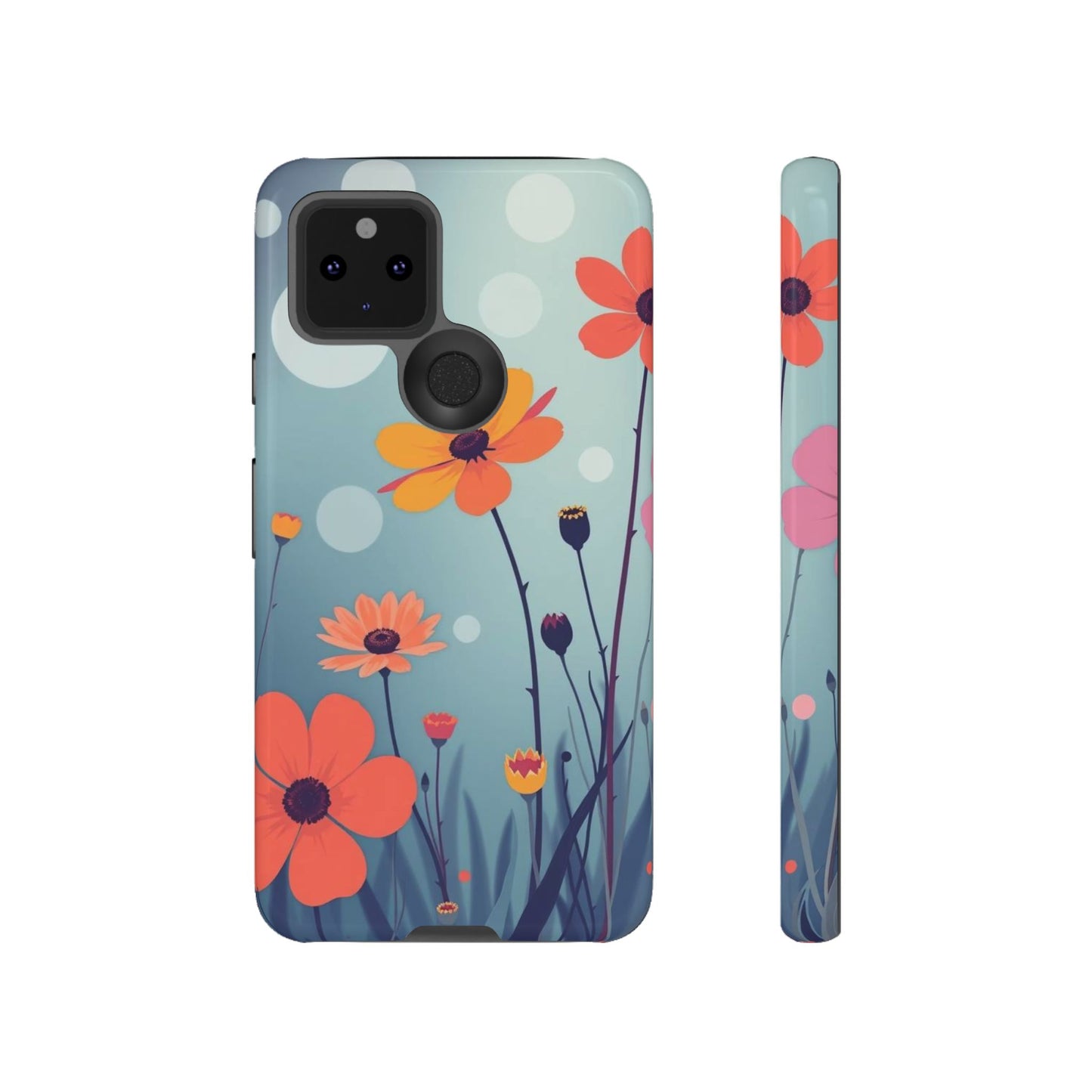 Vibrant Wildflowers Design Phone Case