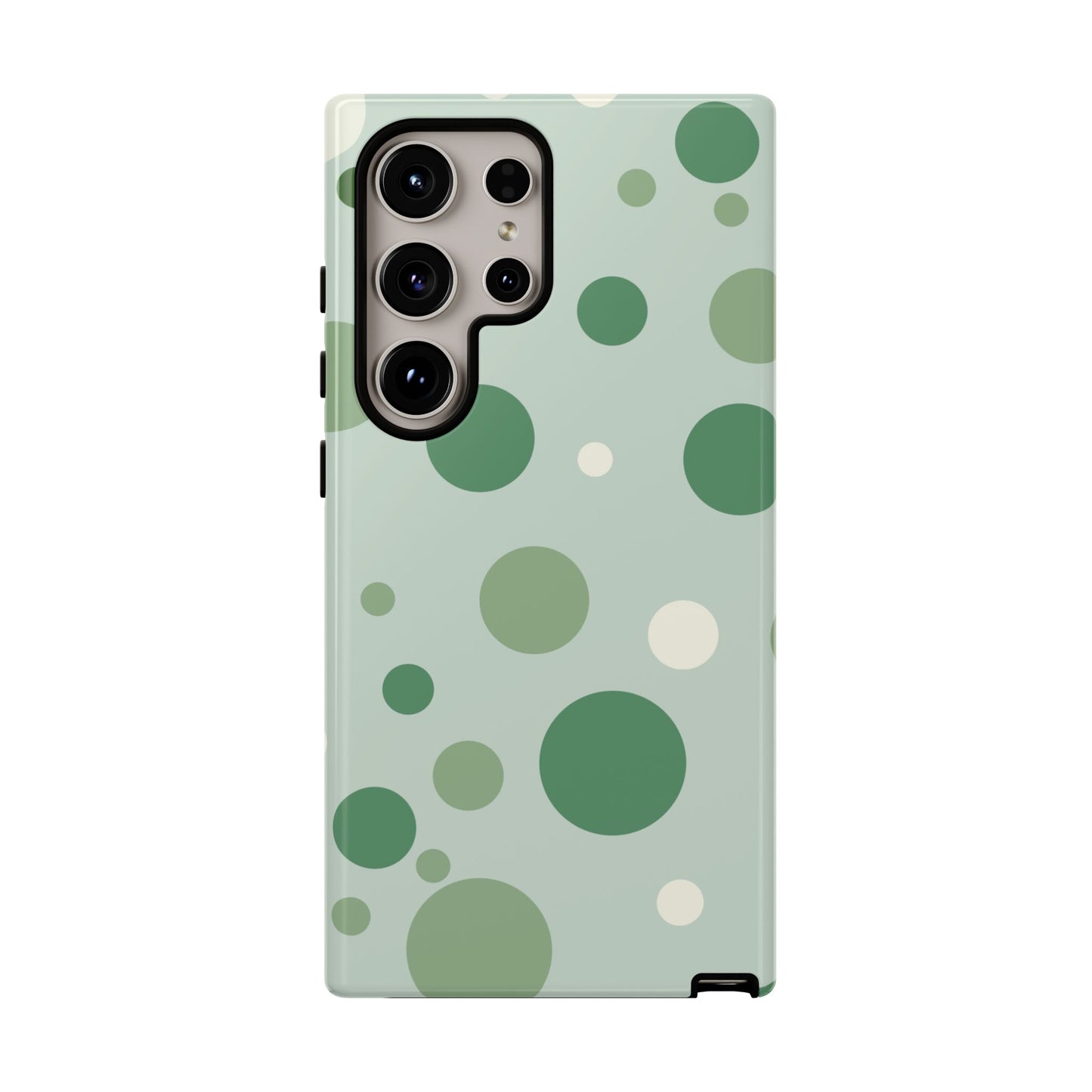 Phone Case - ’Bold Green Dot Pattern’ Phone Case