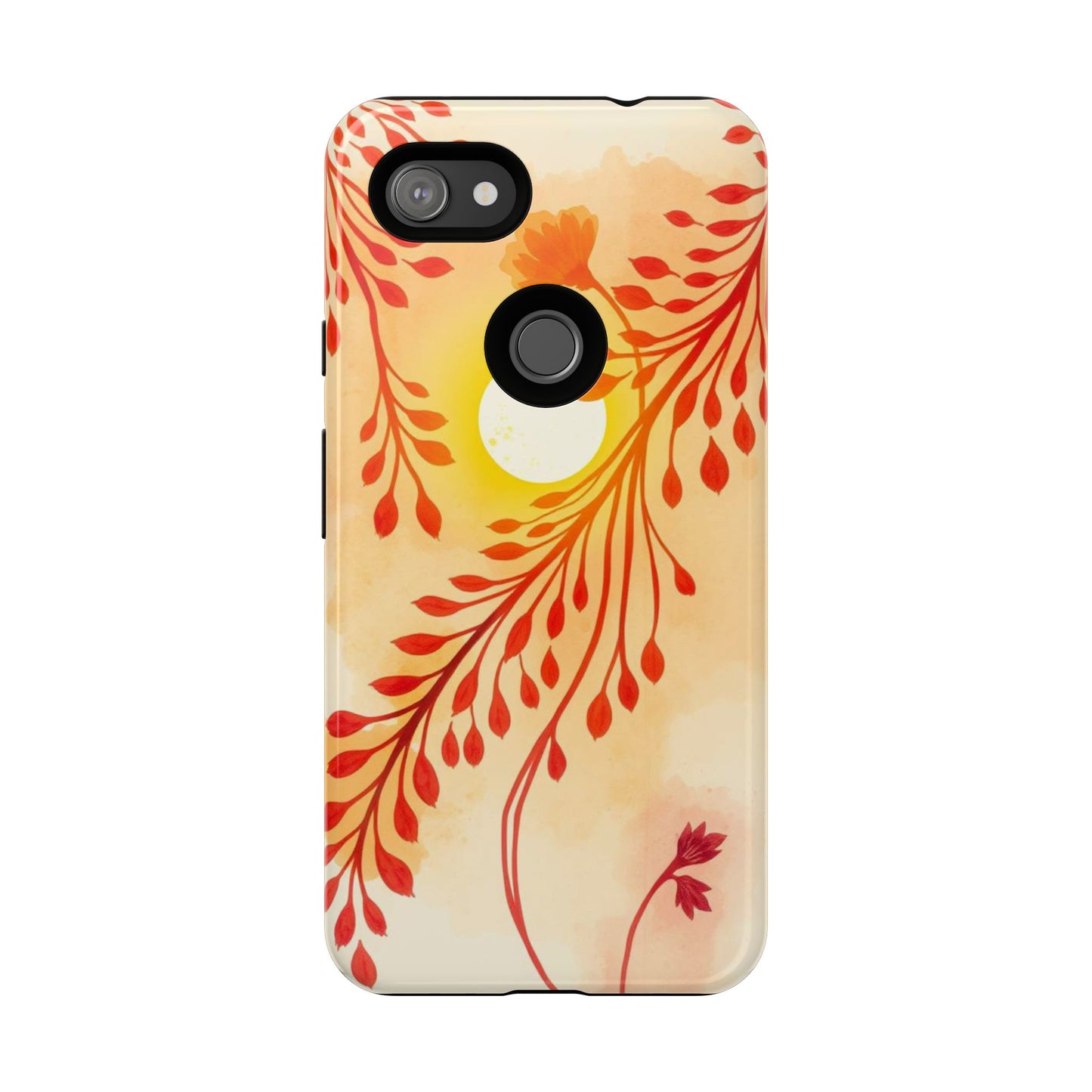 Boho Chic Watercolour Sunset Design Phone Case
