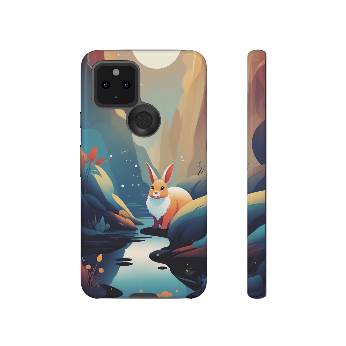 Stylised Rabbit Design Phone Case