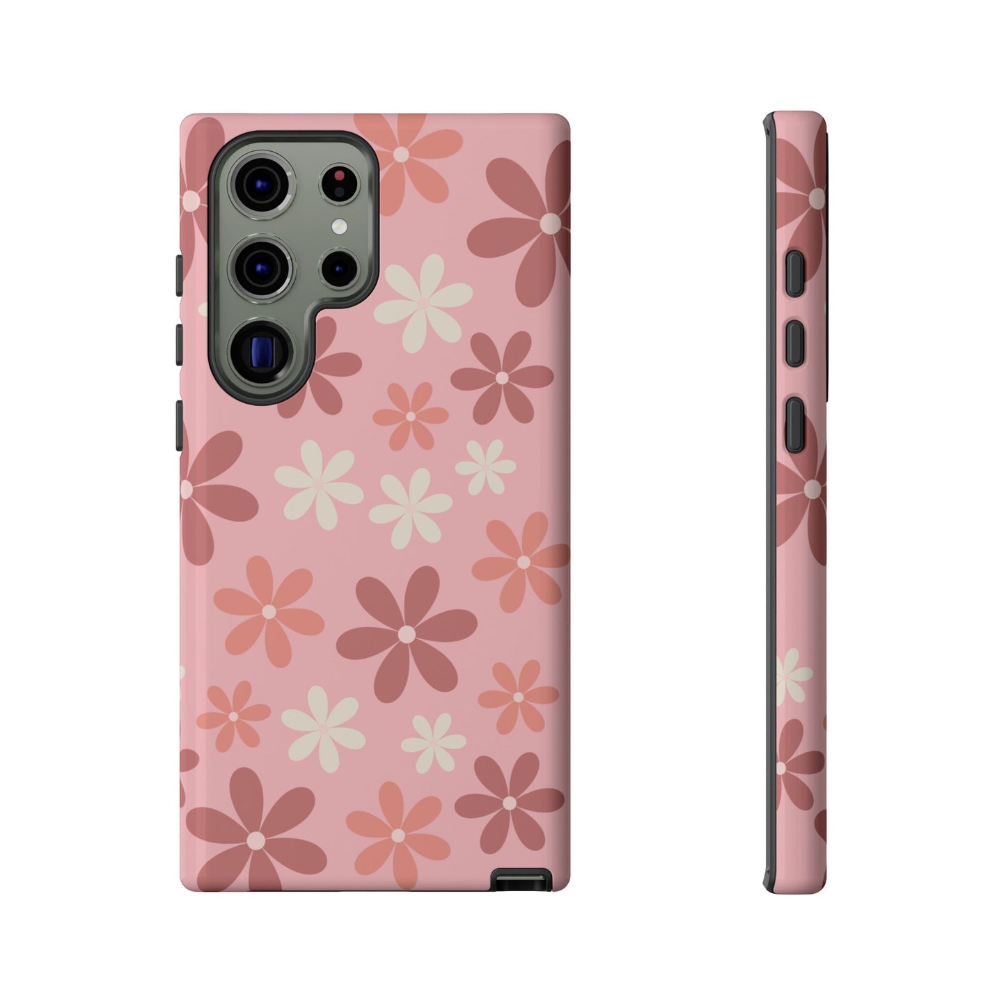 'Pink Floral Pattern' Phone Case