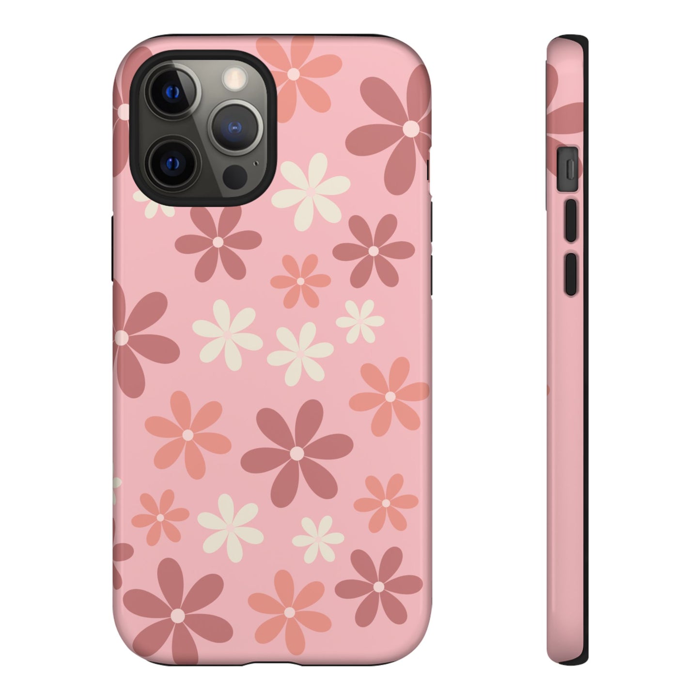 'Pink Floral Pattern' Phone Case