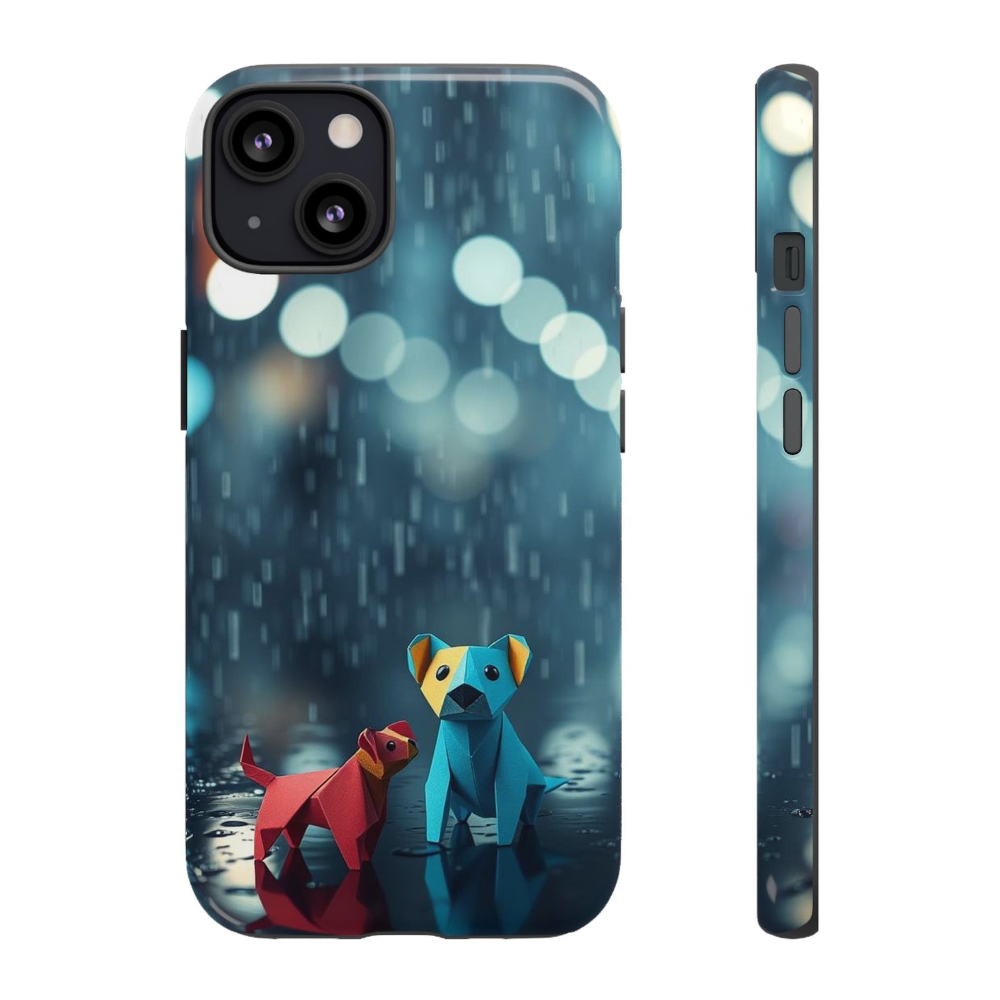 Origami 'Wee Pals' Design Phone Case