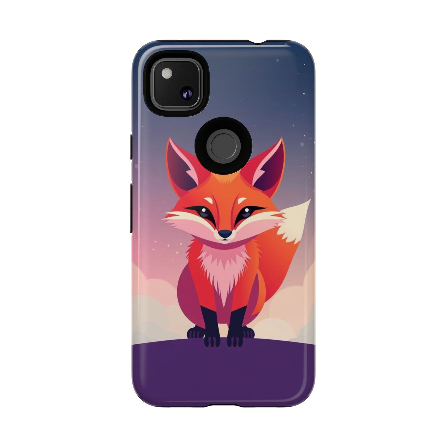 Pop Art Fox Design Phone Case