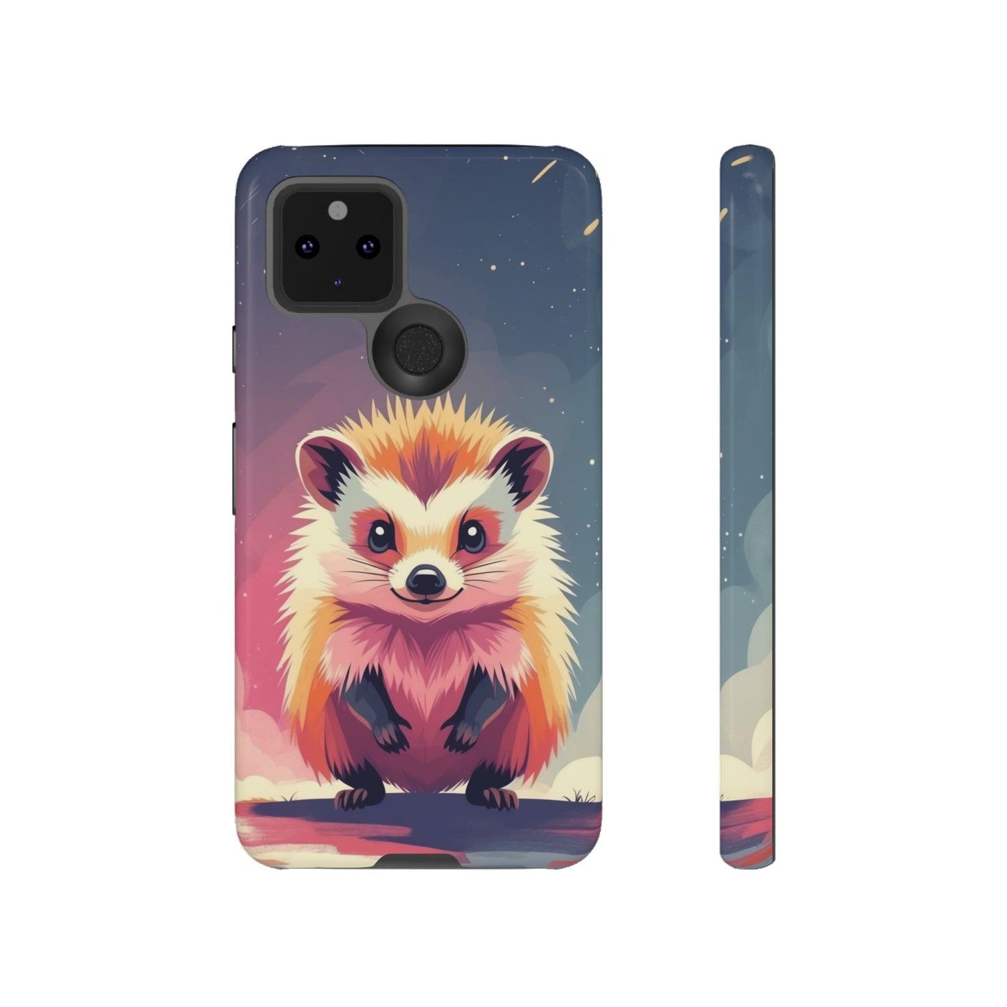 Stylised Hedgehog Design Phone Case