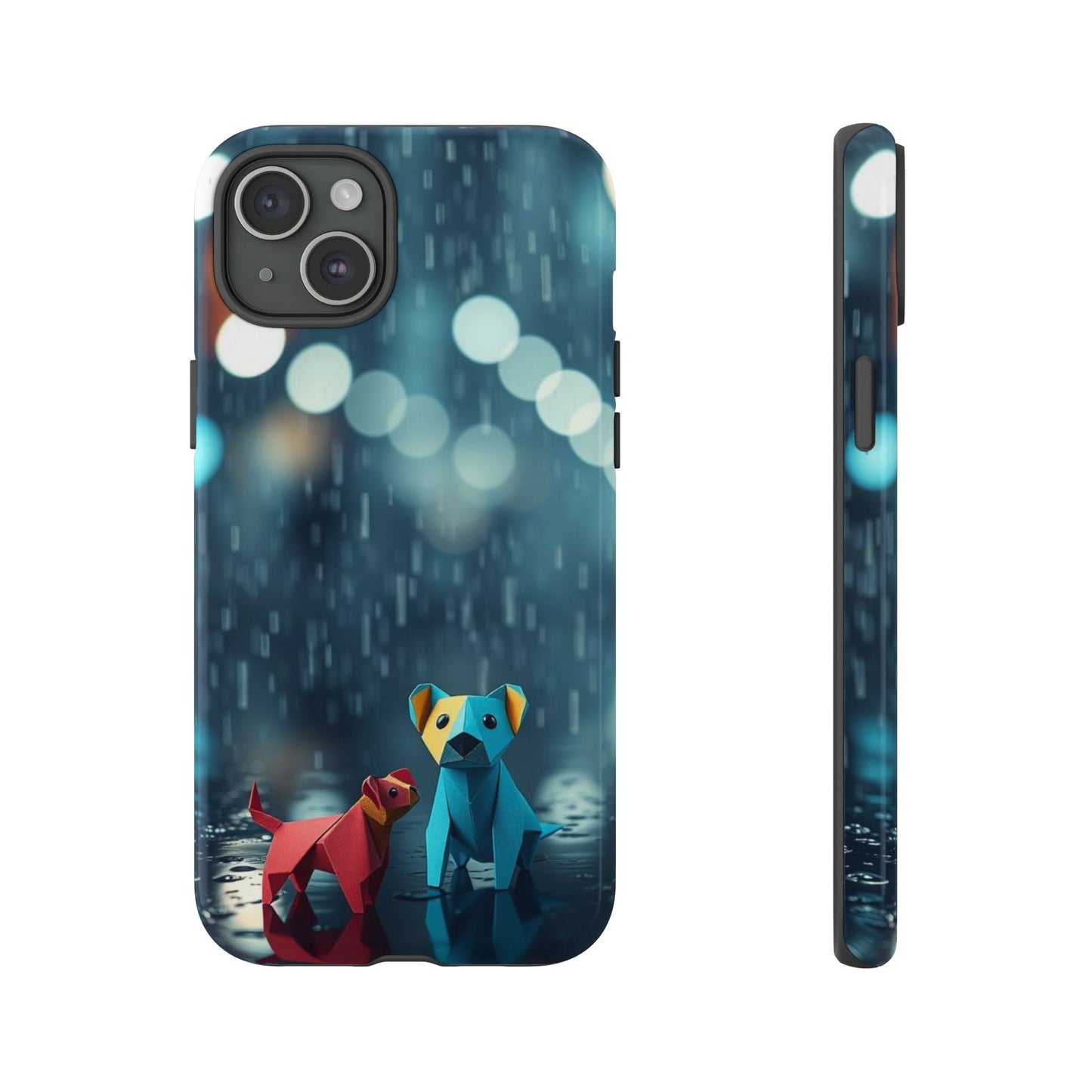 Origami 'Wee Pals' Design Phone Case