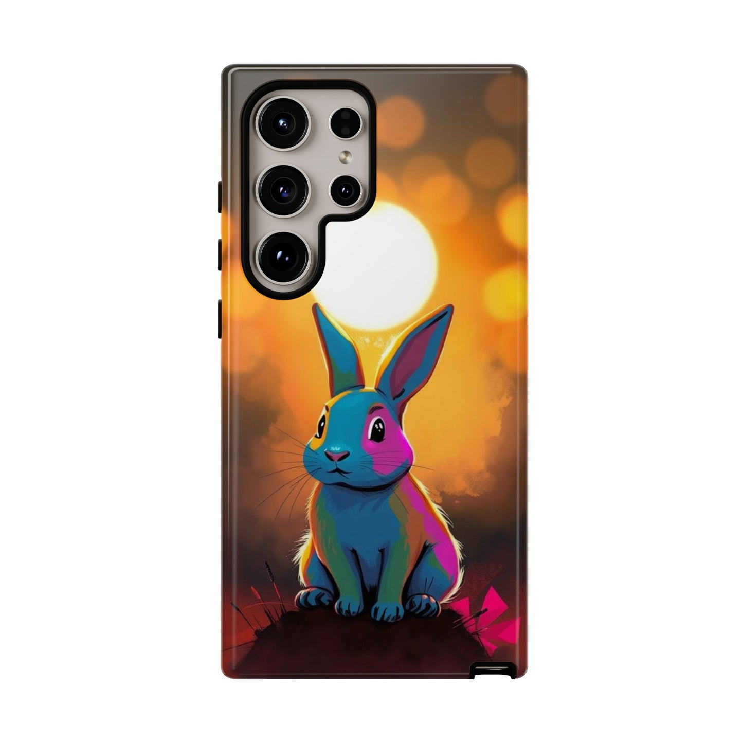Pop Art Rabbit Design Phone Case