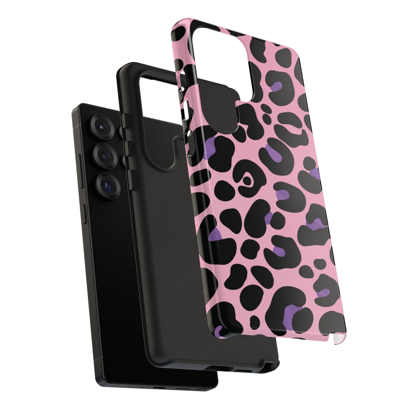 Pretty Pink & Lavender Leopard Print