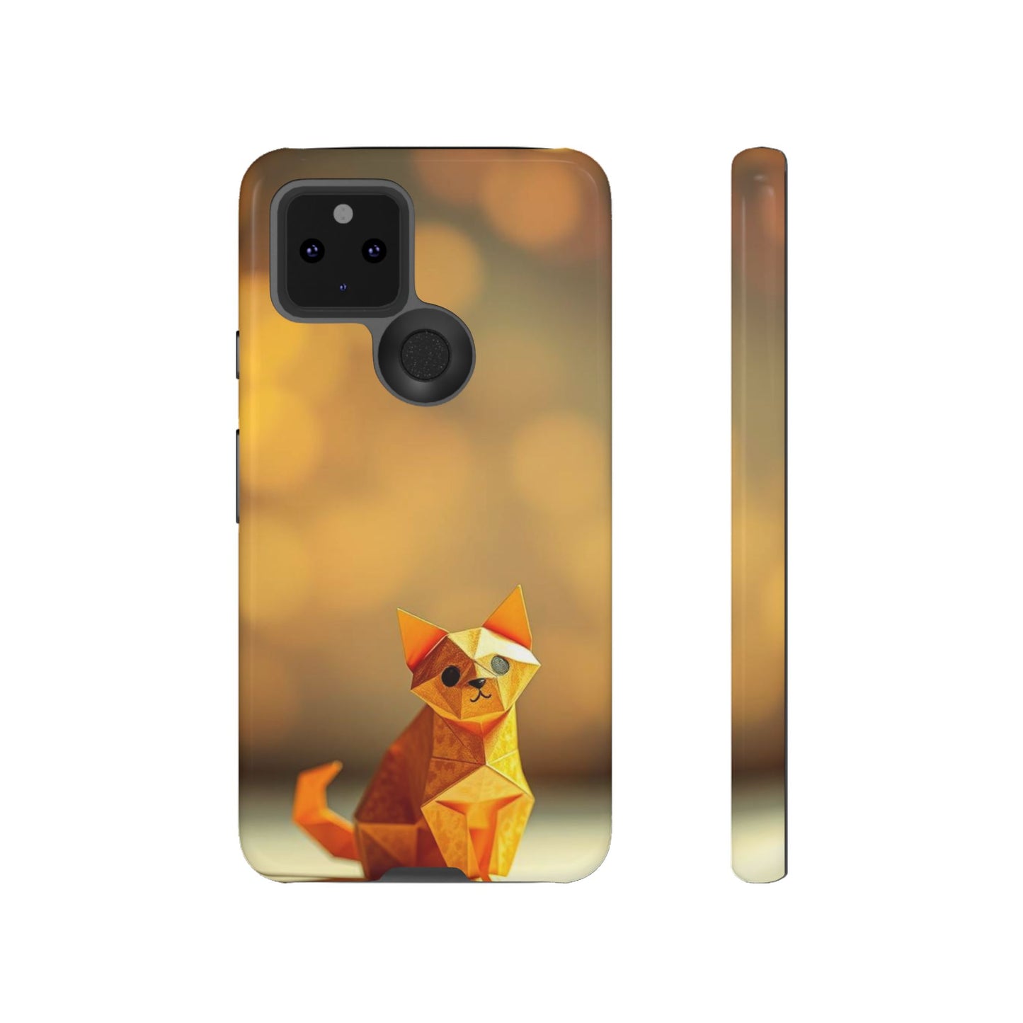 Origami Cat Design Phone Case