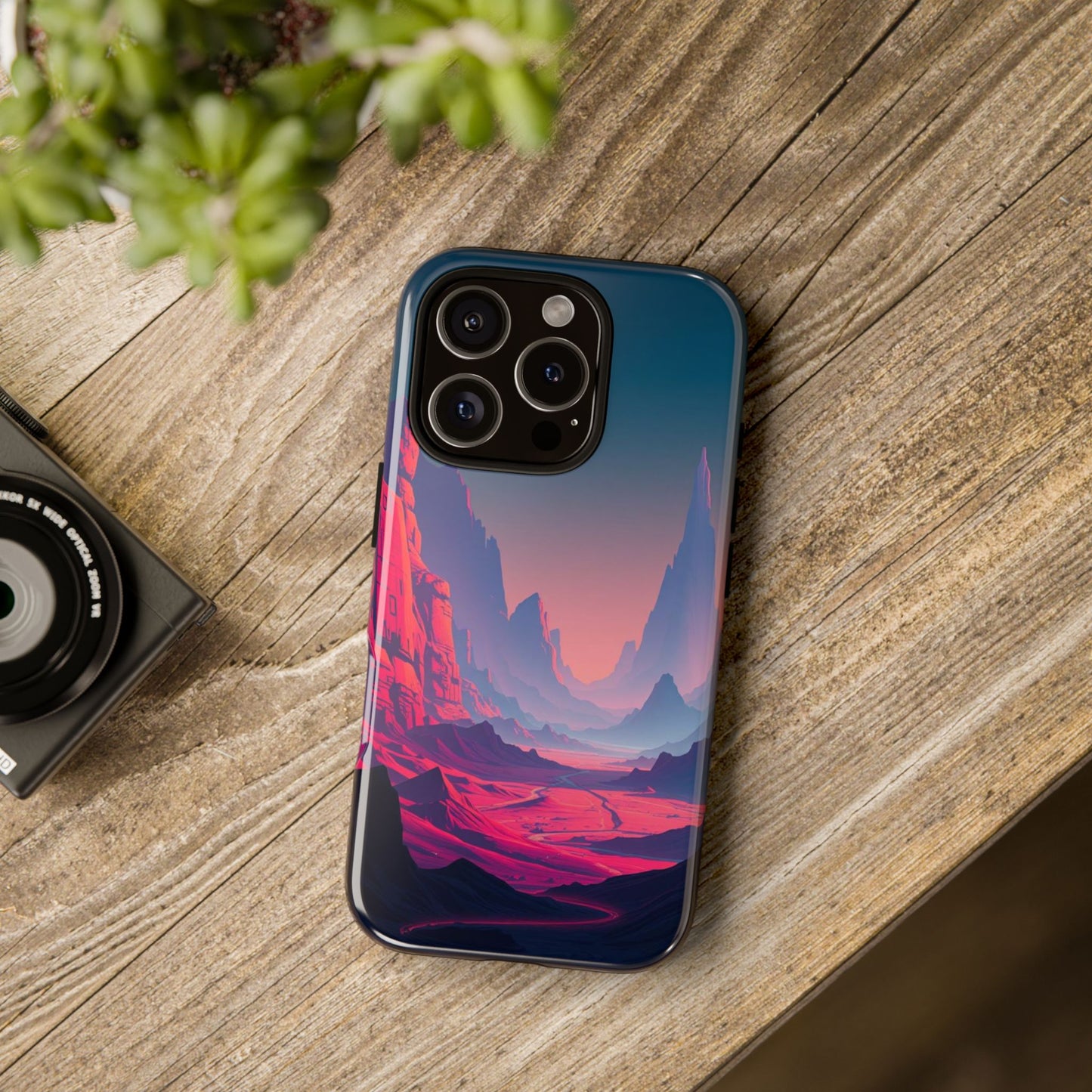 Alien Vista Design Phone Case